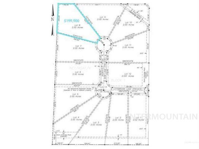 18315 Bow Ln, Wilder, Idaho 83676, Land For Sale, Price $189,900,MLS 99001042