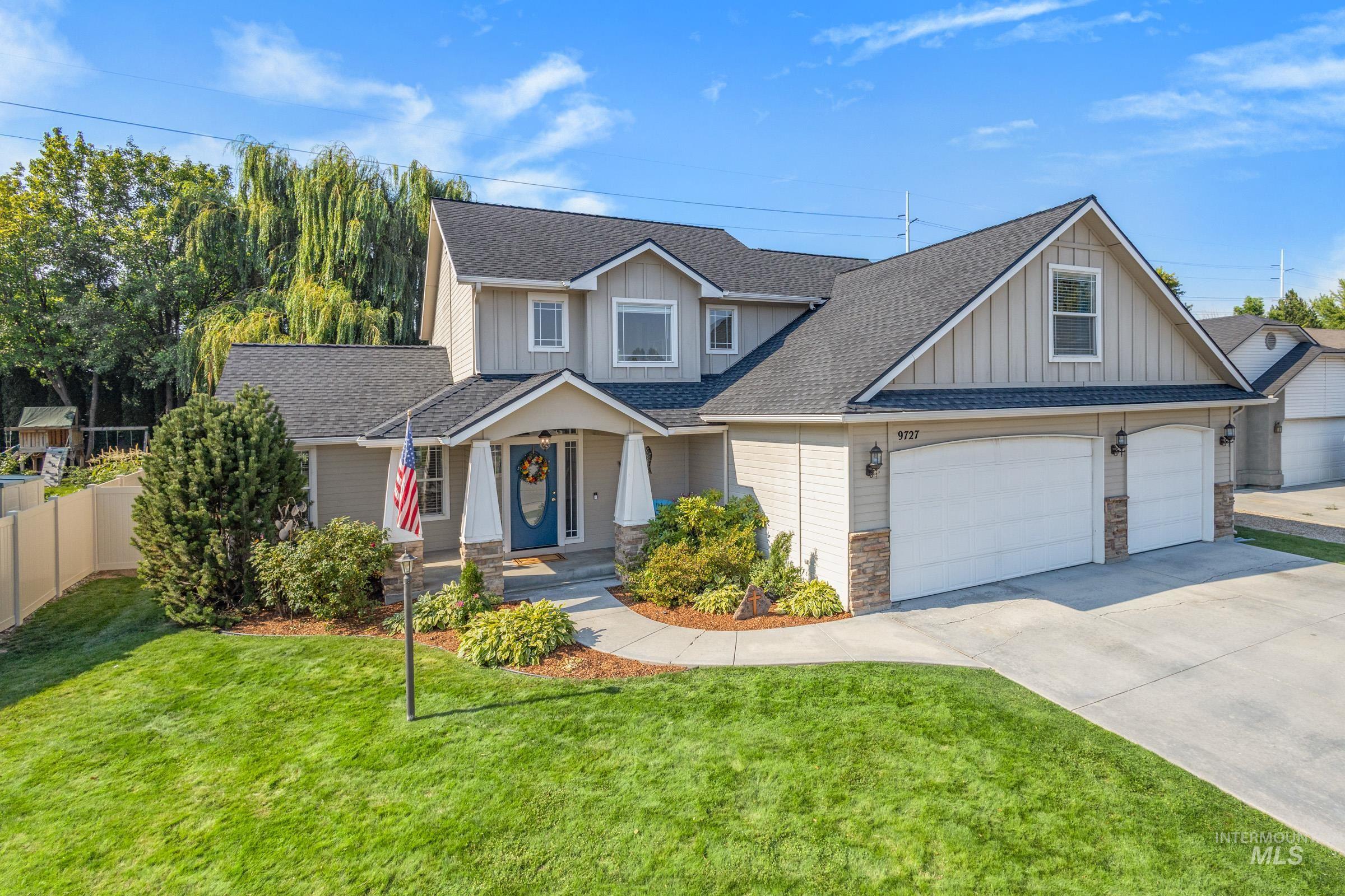 9727 W Geronimo Court, Boise, Idaho 83709, 4 Bedrooms, 2.5 Bathrooms, Residential For Sale, Price $600,000,MLS 99001057