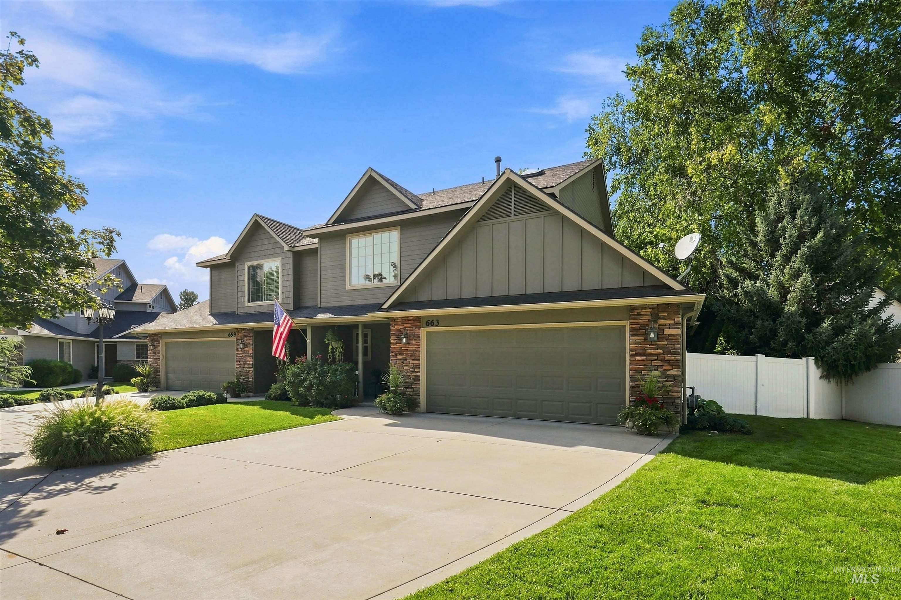 663 N Shadowfox PL, Eagle, Idaho 83616, 3 Bedrooms, 2.5 Bathrooms, Residential For Sale, Price $444,000,MLS 99001059