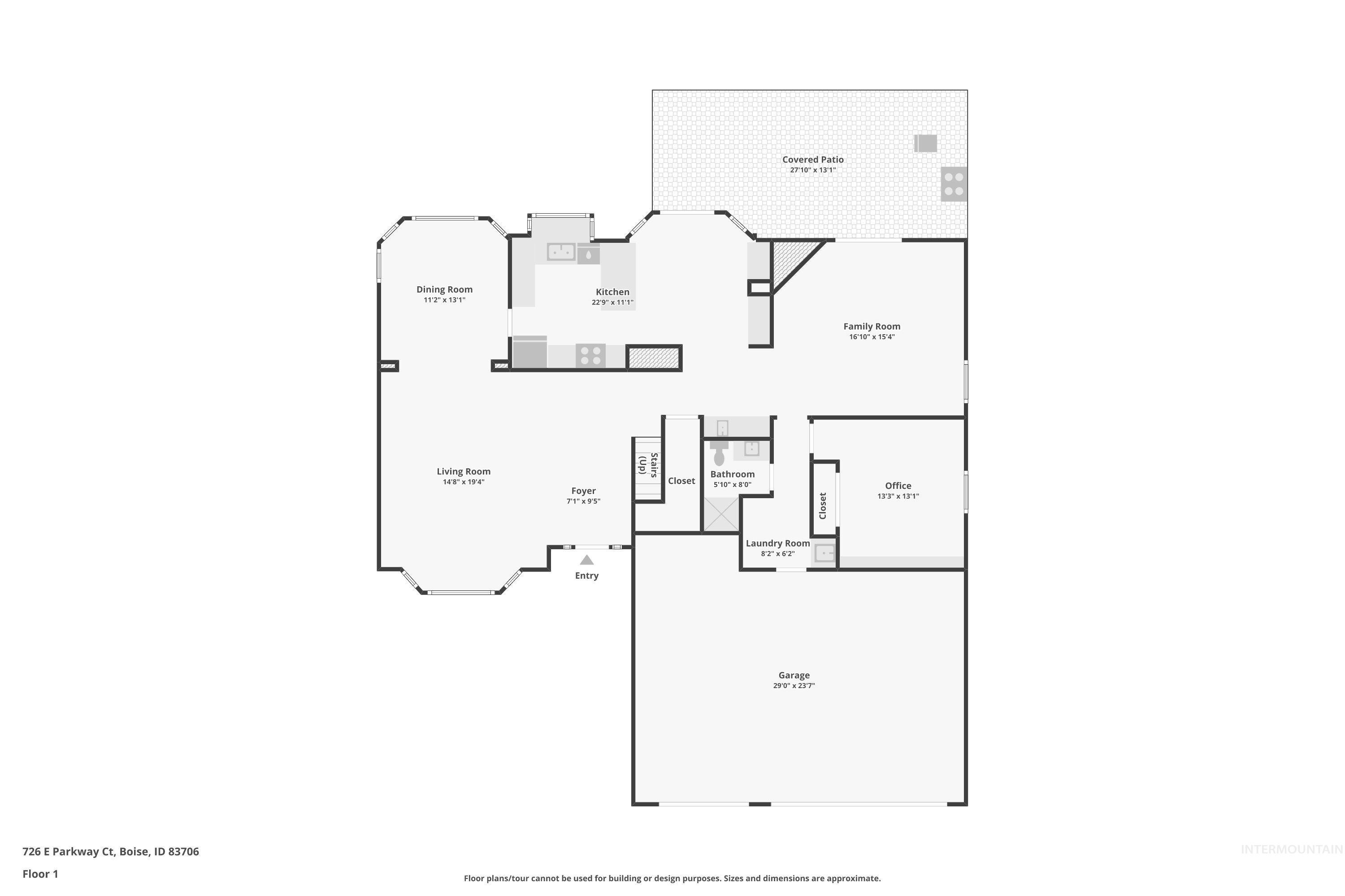 726 E Parkway Ct, Boise, Idaho 83706, 4 Bedrooms, 3 Bathrooms, Residential For Sale, Price $815,000, 99001093