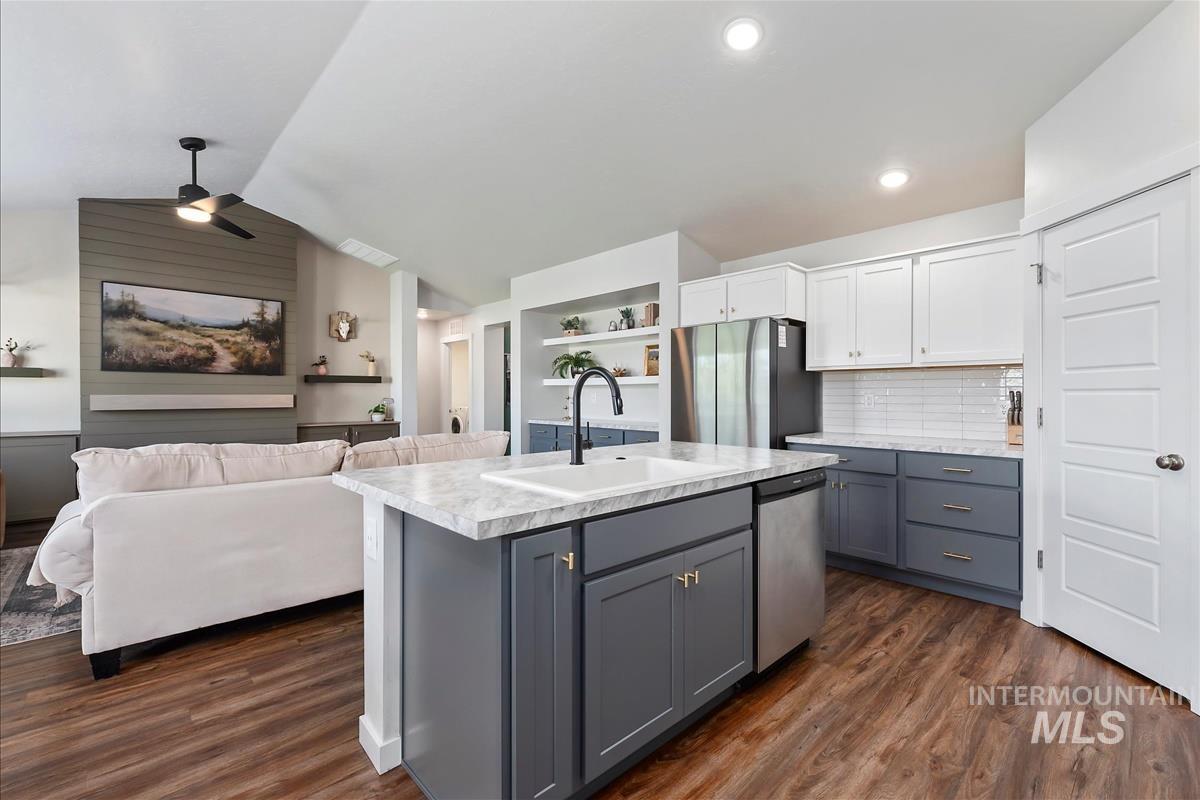 17296 N Nightjar Way, Nampa, Idaho 83687, 4 Bedrooms, 2 Bathrooms, Residential For Sale, Price $419,000, 99001107
