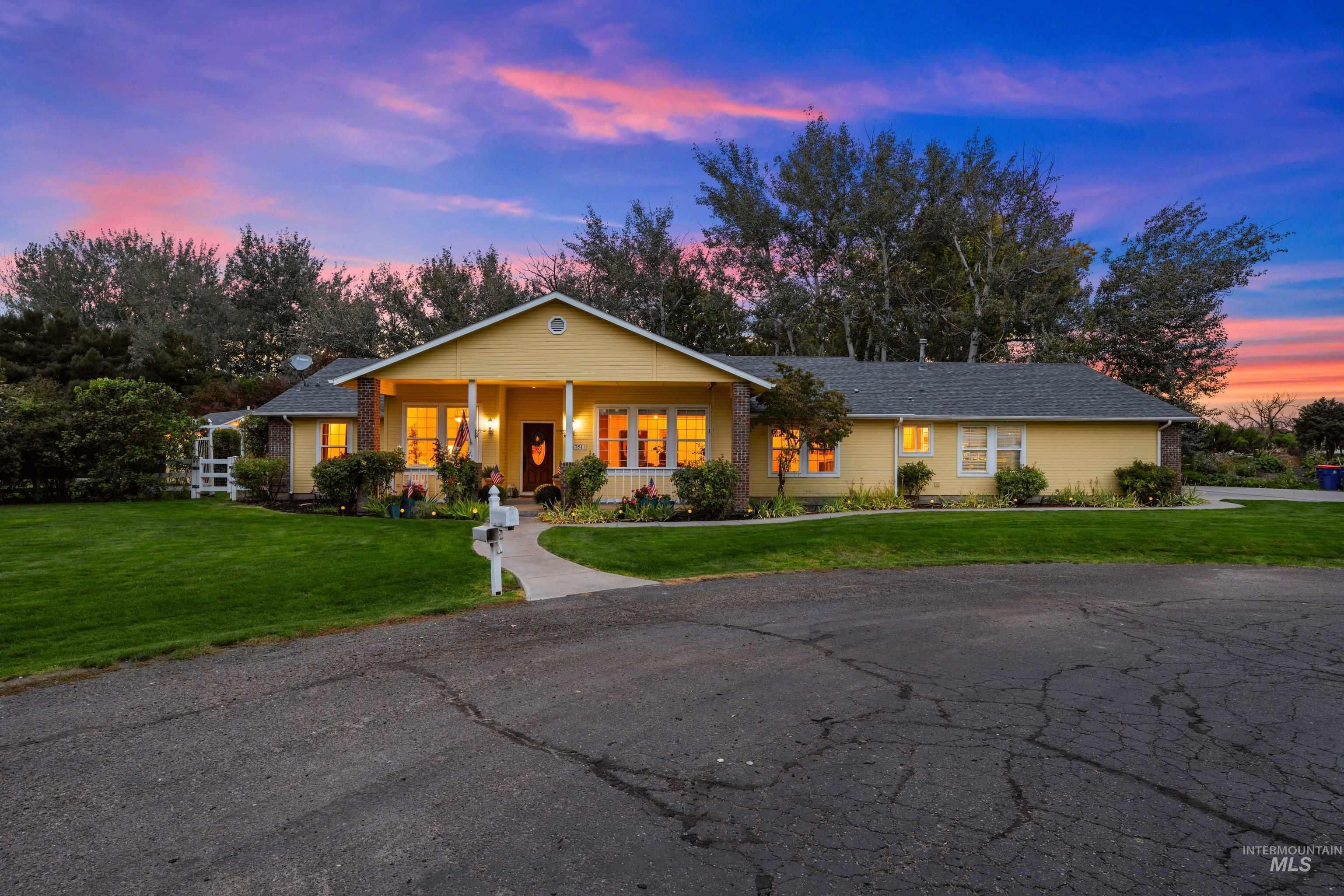 6751 N Barney Lane, Meridian, Idaho 83646, 5 Bedrooms, 2.5 Bathrooms, Residential For Sale, Price $1,400,000, 99001128