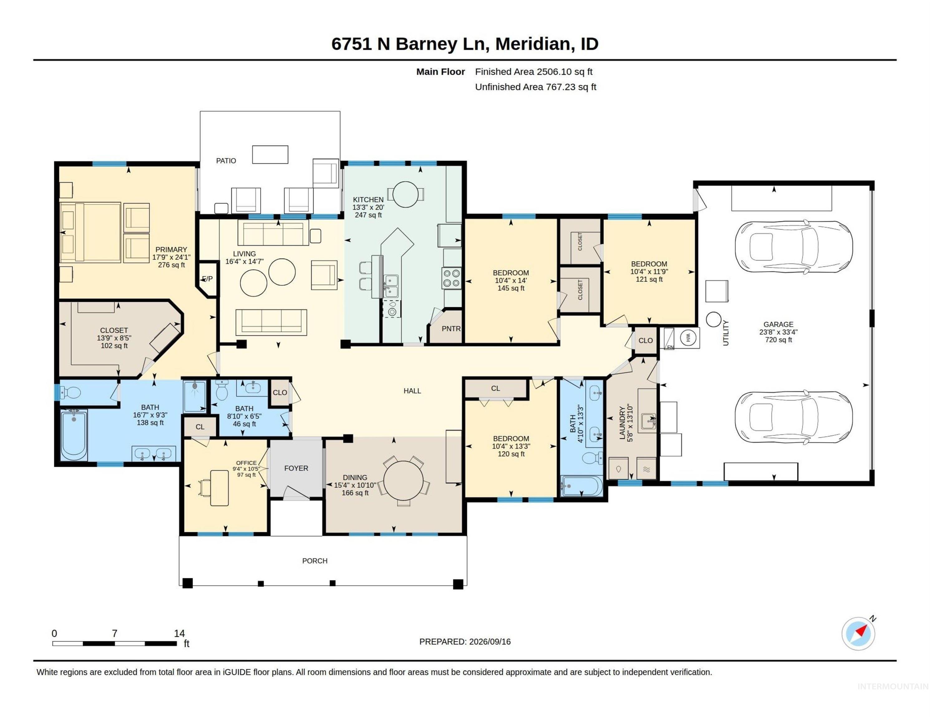 6751 N Barney Lane, Meridian, Idaho 83646, 5 Bedrooms, 2.5 Bathrooms, Residential For Sale, Price $1,400,000, 99001128