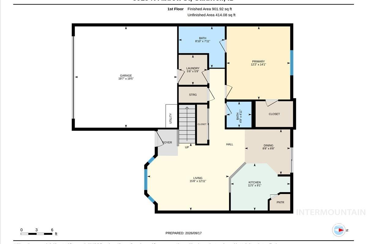 3915 N Abbott St, Caldwell, Idaho 83607, 3 Bedrooms, 2.5 Bathrooms, Residential For Sale, Price $367,000, 99001155