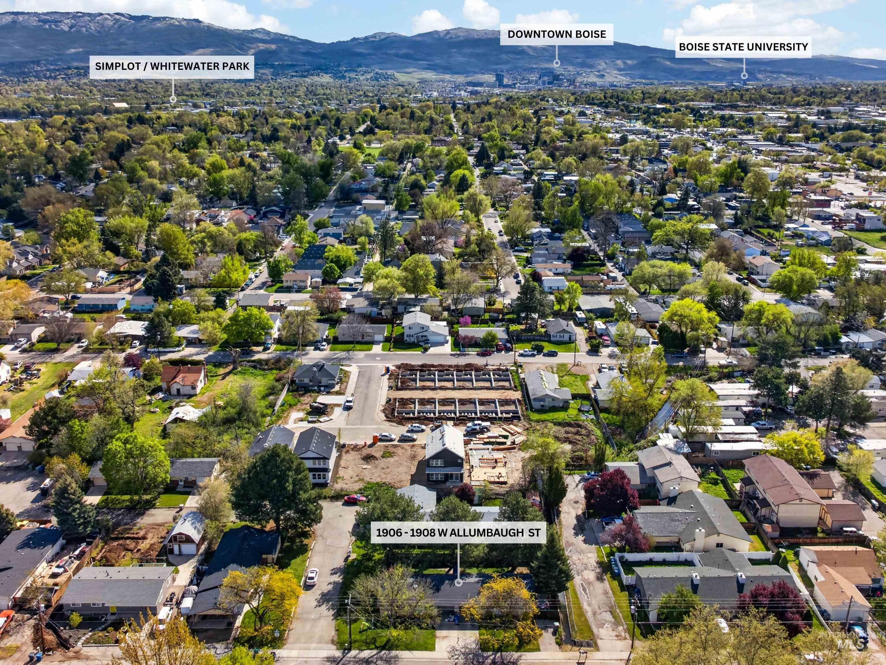 1906 - 1908 N Allumbaugh St, Boise, Idaho 83704, 2 Bedrooms, 1 Bathroom, Residential Income For Sale, Price $509,000, 99001212