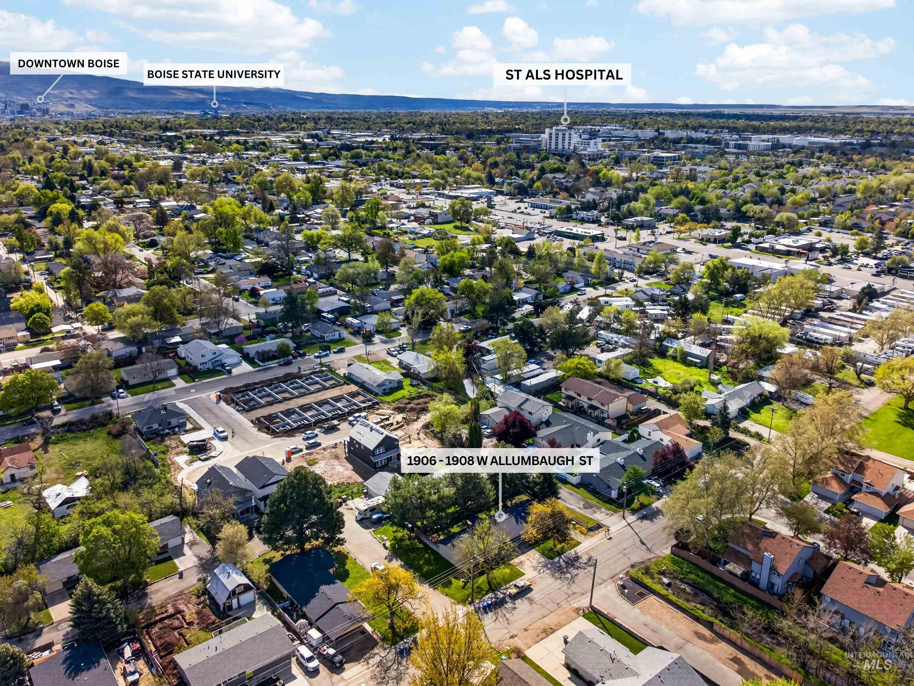 1906 - 1908 N Allumbaugh St, Boise, Idaho 83704, 2 Bedrooms, 1 Bathroom, Residential Income For Sale, Price $509,000, 99001212