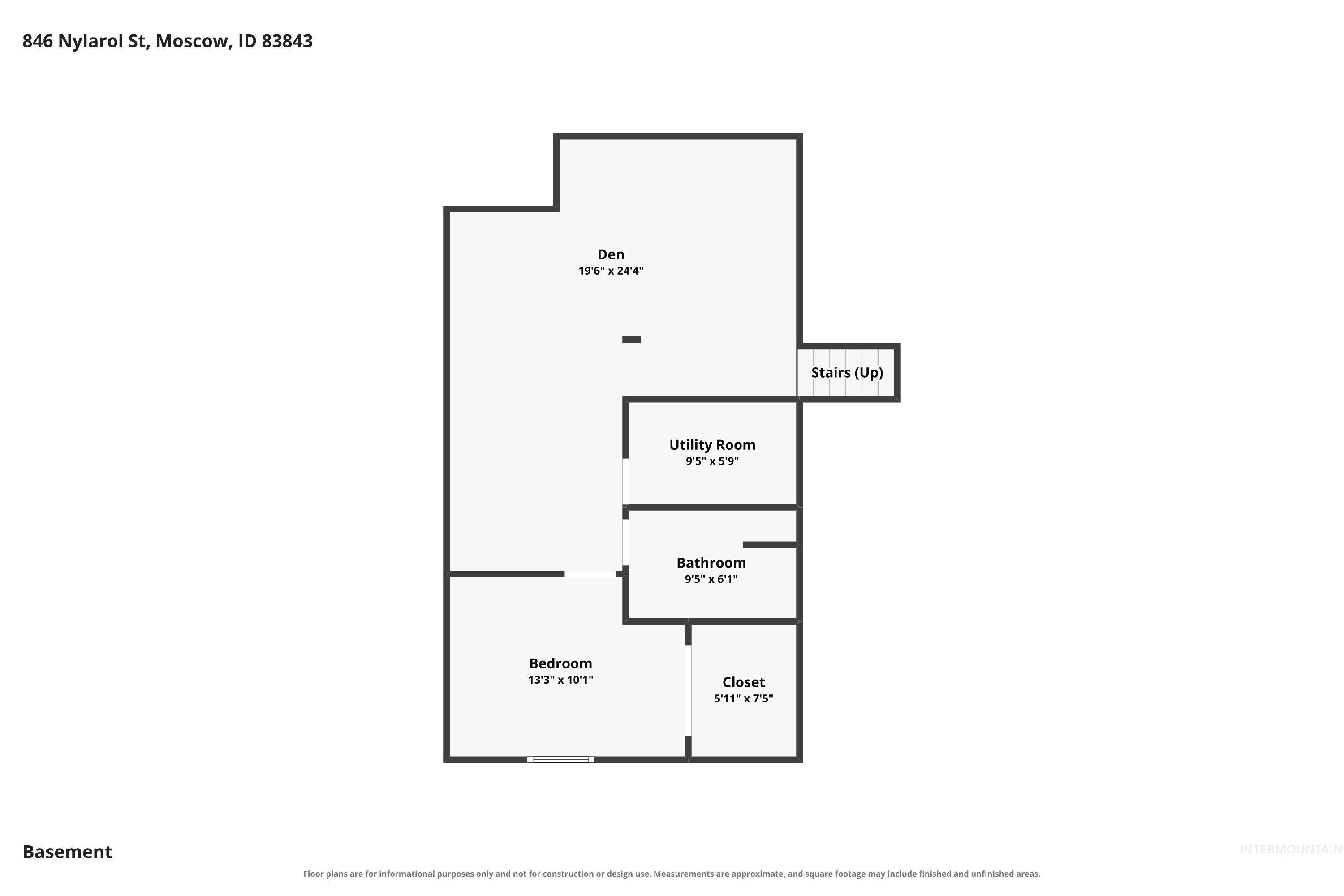 846 Nylarol Street, Moscow, Idaho 83843, 4 Bedrooms, 3 Bathrooms, Residential For Sale, Price $590,000, 99001215