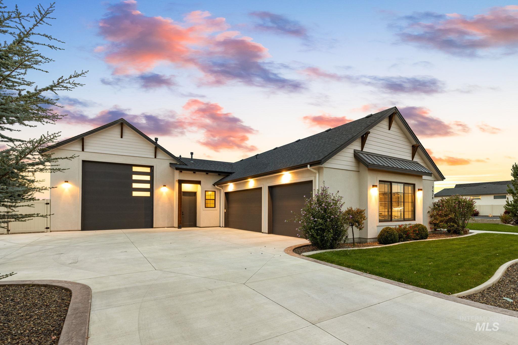 7520 E Kyle Dr, Nampa, Idaho 83687, 3 Bedrooms, 2.5 Bathrooms, Residential For Sale, Price $1,049,500, 99001229