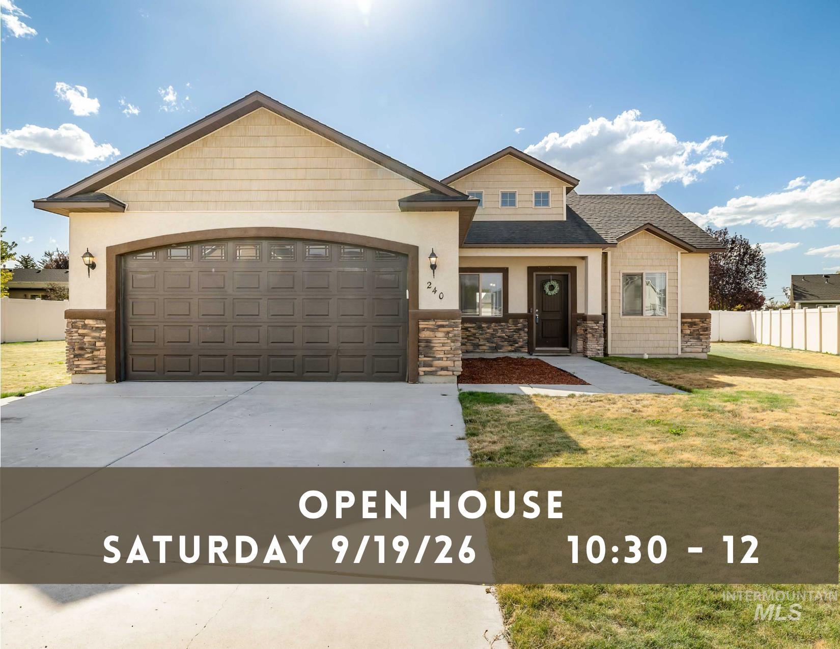 240 Glacier Meadows Way, Kimberly, Idaho 83341, 3 Bedrooms, 2 Bathrooms, Residential For Sale, Price $359,900, 99001248