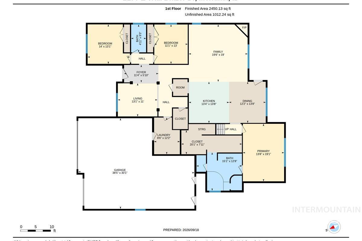2179 E Trail Blazer, Meridian, Idaho 83642, 4 Bedrooms, 3 Bathrooms, Residential For Sale, Price $849,900, 99001391
