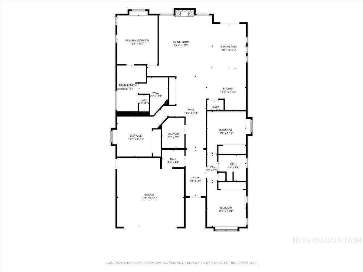 763 W Laughton Dr., Meridian, Idaho 83646, 4 Bedrooms, 2 Bathrooms, Residential For Sale, Price $615,000, 99001394