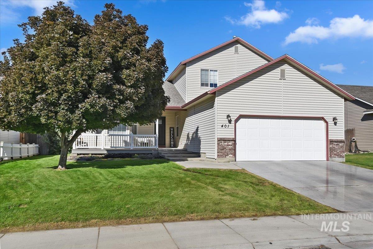 401 S Saddlerock Ave., Kuna, Idaho 83634, 4 Bedrooms, 3 Bathrooms, Residential For Sale, Price $445,000, 99001430