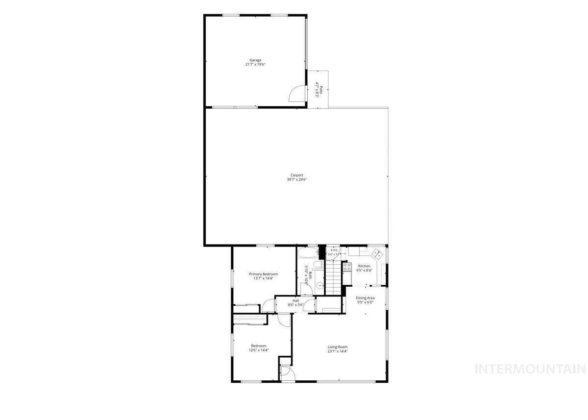 3811 W Puggy Ln, Boise, Idaho 83705, 3 Bedrooms, 2 Bathrooms, Residential For Sale, Price $525,000,MLS 99001494