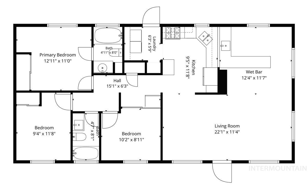 3399 N Dalton Ln, Boise, Idaho 83704, 3 Bedrooms, 2 Bathrooms, Residential For Sale, Price $100,000,MLS 99001521