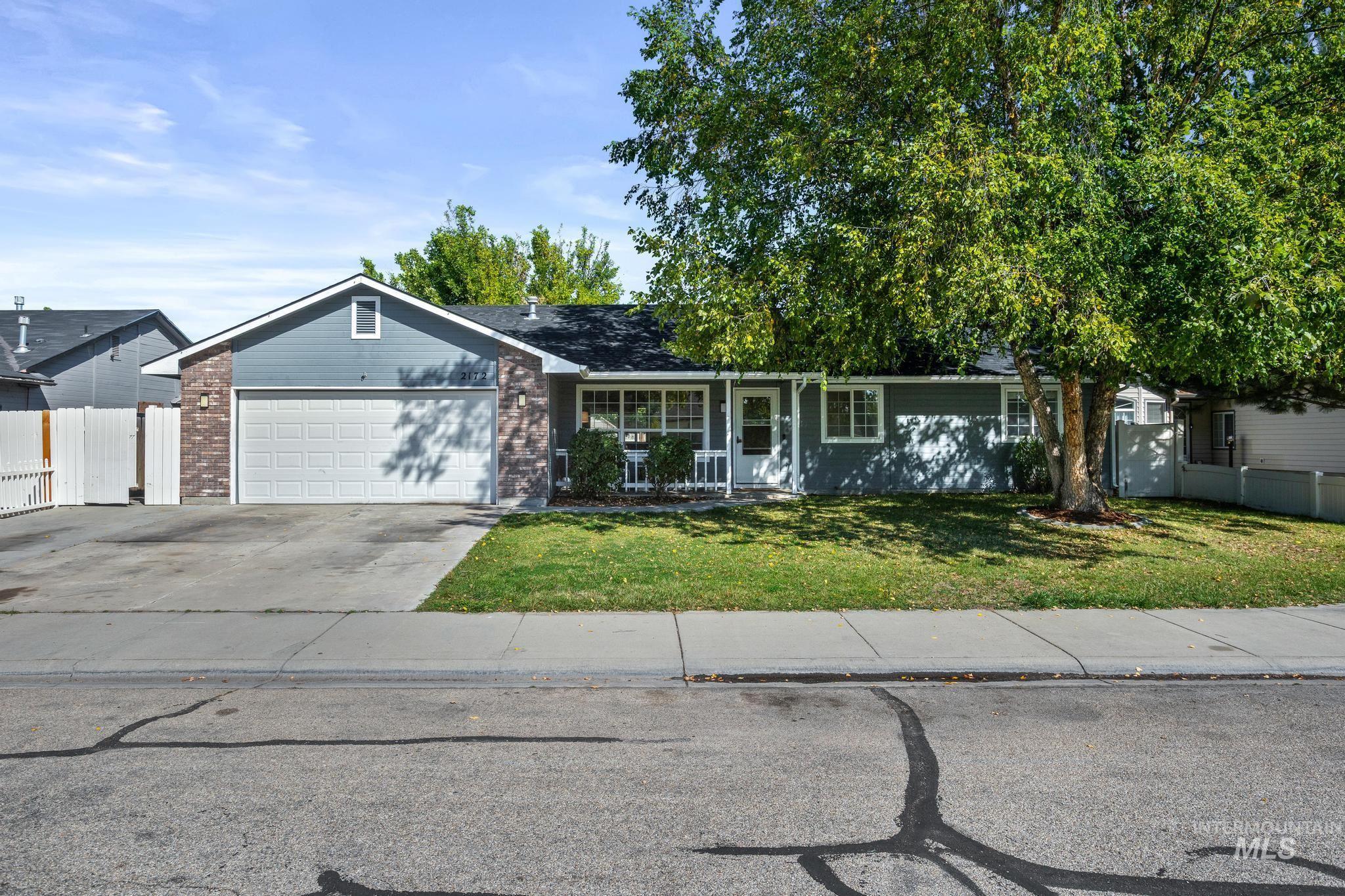 2172 W Hendricks St, Meridian, Idaho 83646, 3 Bedrooms, 2 Bathrooms, Residential For Sale, Price $415,000,MLS 99001640
