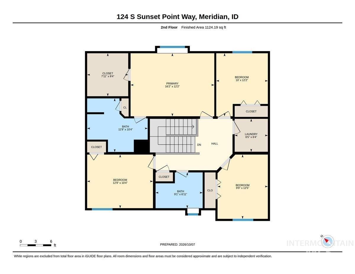 124 S Sunset Point Way, Meridian, Idaho 83642, 4 Bedrooms, 2.5 Bathrooms, Residential For Sale, Price $510,000,MLS 99001712