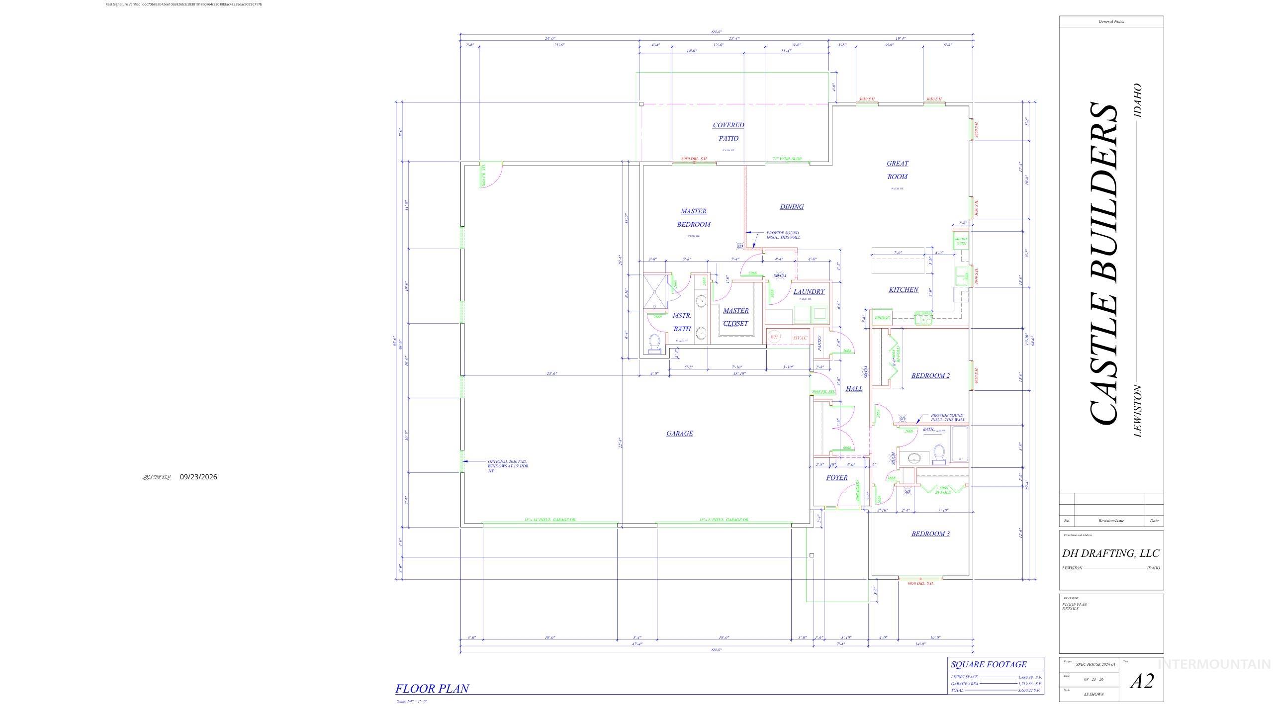 Lot 4 Block 8 Skyview Estates Phase IV, Lewiston, Idaho 83501, 3 Bedrooms, 2 Bathrooms, Residential For Sale, Price $739,000,MLS 99001803