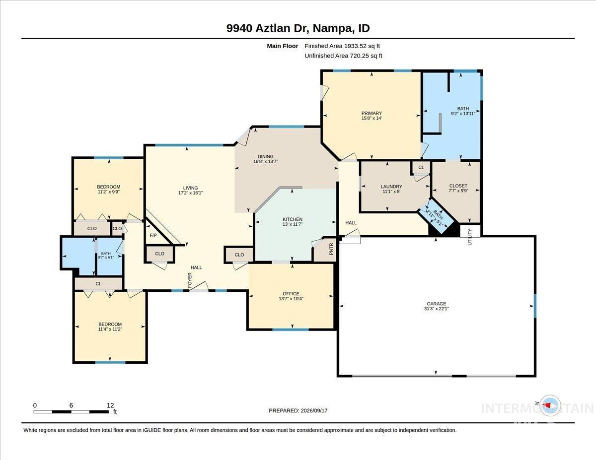 9940 Aztlan Dr, Nampa, Idaho 83686, 3 Bedrooms, 2.5 Bathrooms, Residential For Sale, Price $798,500,MLS 99001814