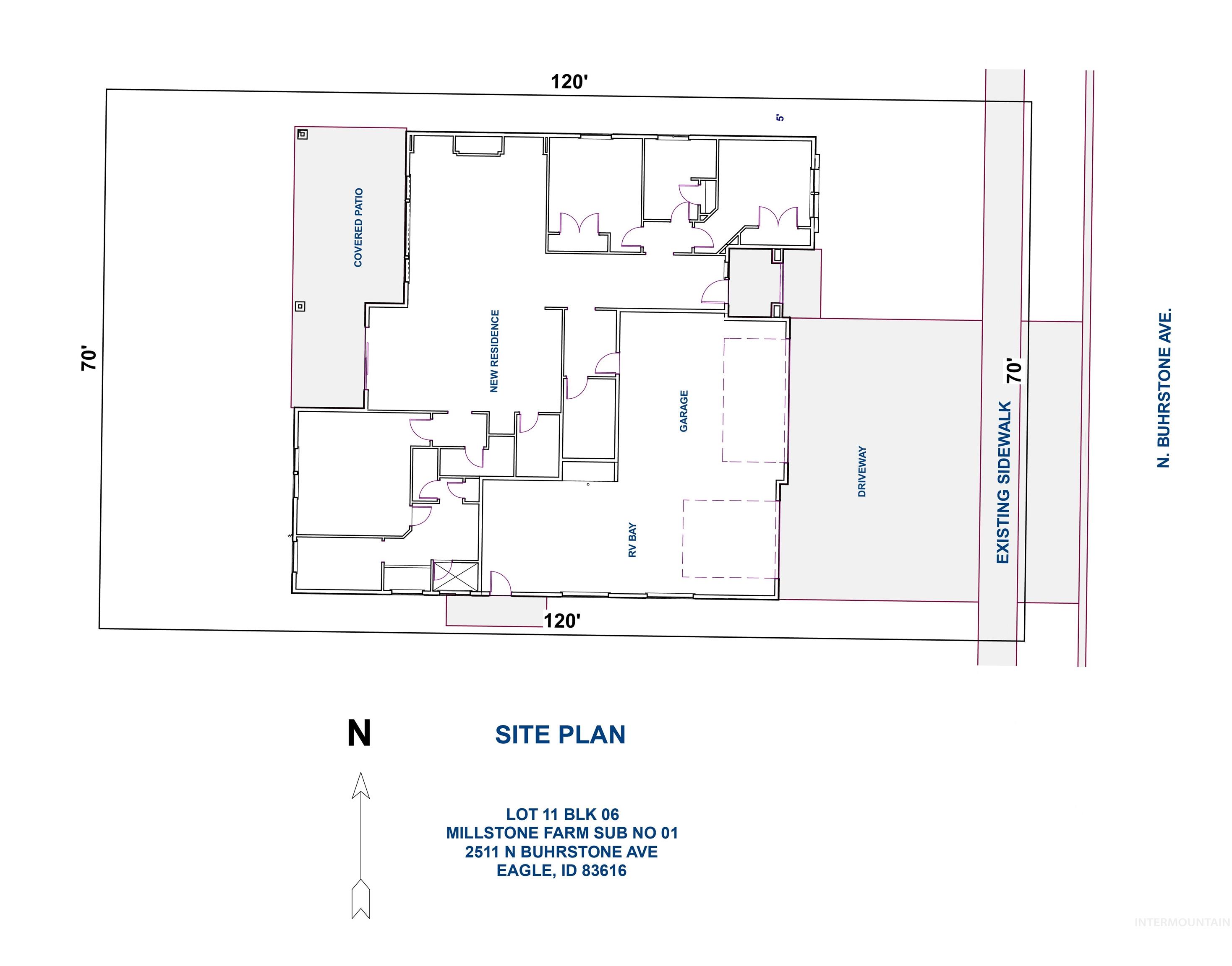 2511 N Buhrstone Ave, Eagle, Idaho 83616, 3 Bedrooms, 2.5 Bathrooms, Residential For Sale, Price $974,900,MLS 99001932