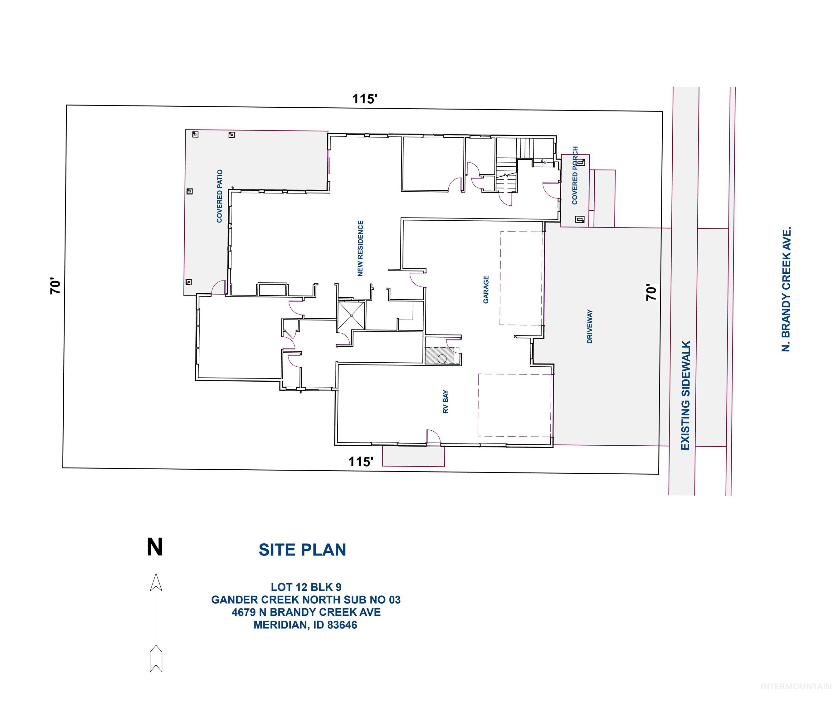 4679 N Brandy Creek Ave, Meridian, Idaho 83646, 4 Bedrooms, 3.5 Bathrooms, Residential For Sale, Price $984,900,MLS 99001940