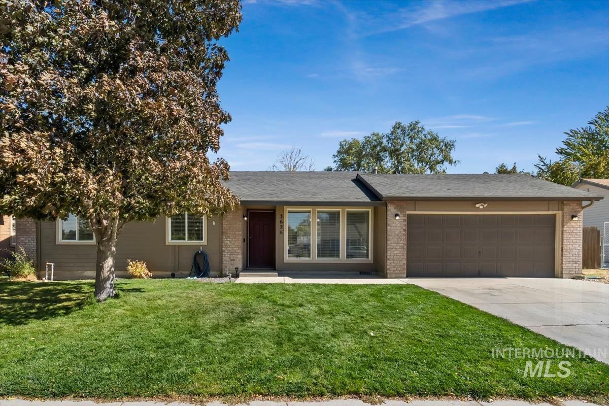 3626 S Peoria Way, Meridian, Idaho 83642, 3 Bedrooms, 2 Bathrooms, Residential For Sale, Price $389,900,MLS 99001942