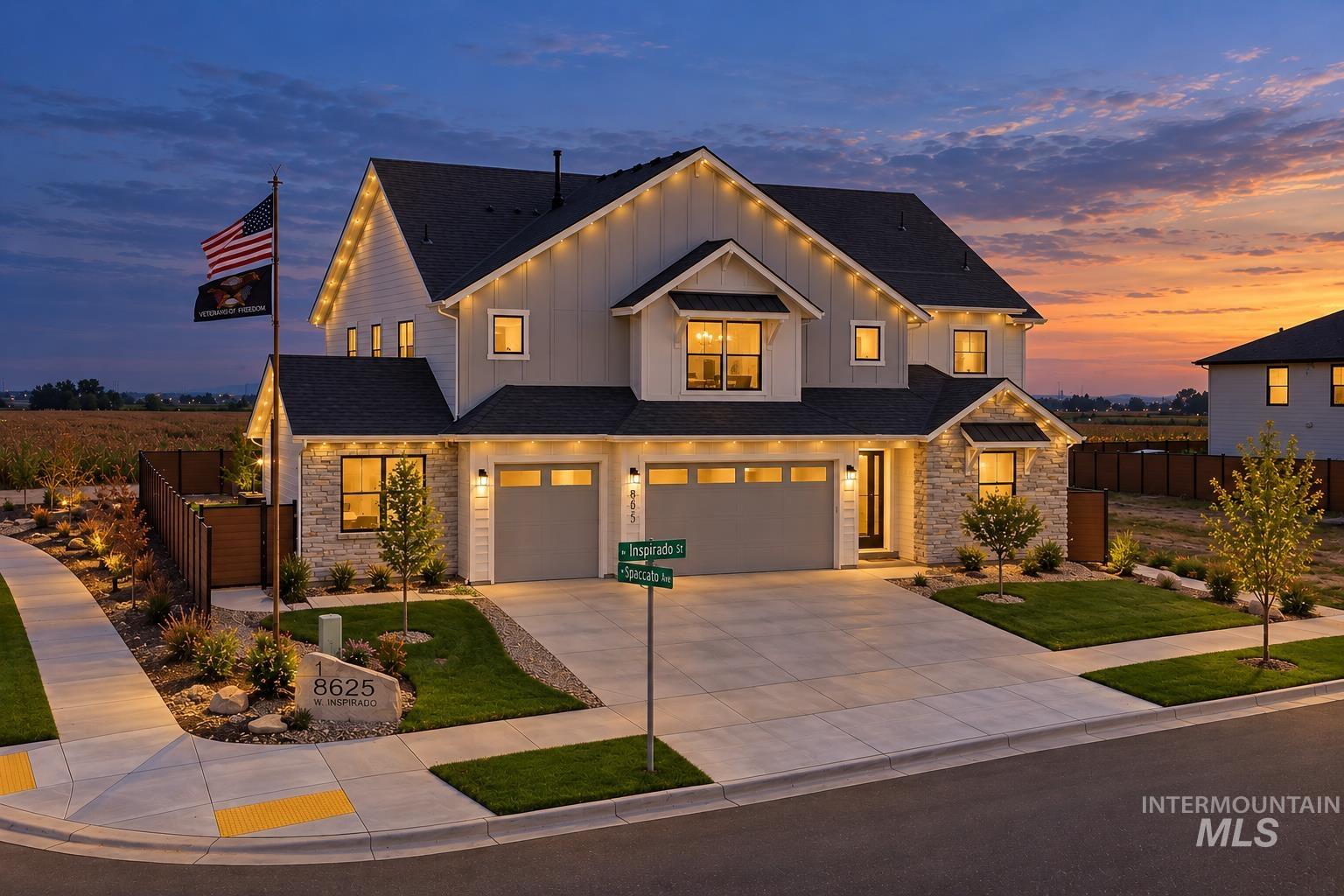 8625 W Inspirado St, Meridian, Idaho 83646, 4 Bedrooms, 4 Bathrooms, Residential For Sale, Price $1,024,900,MLS 99001968