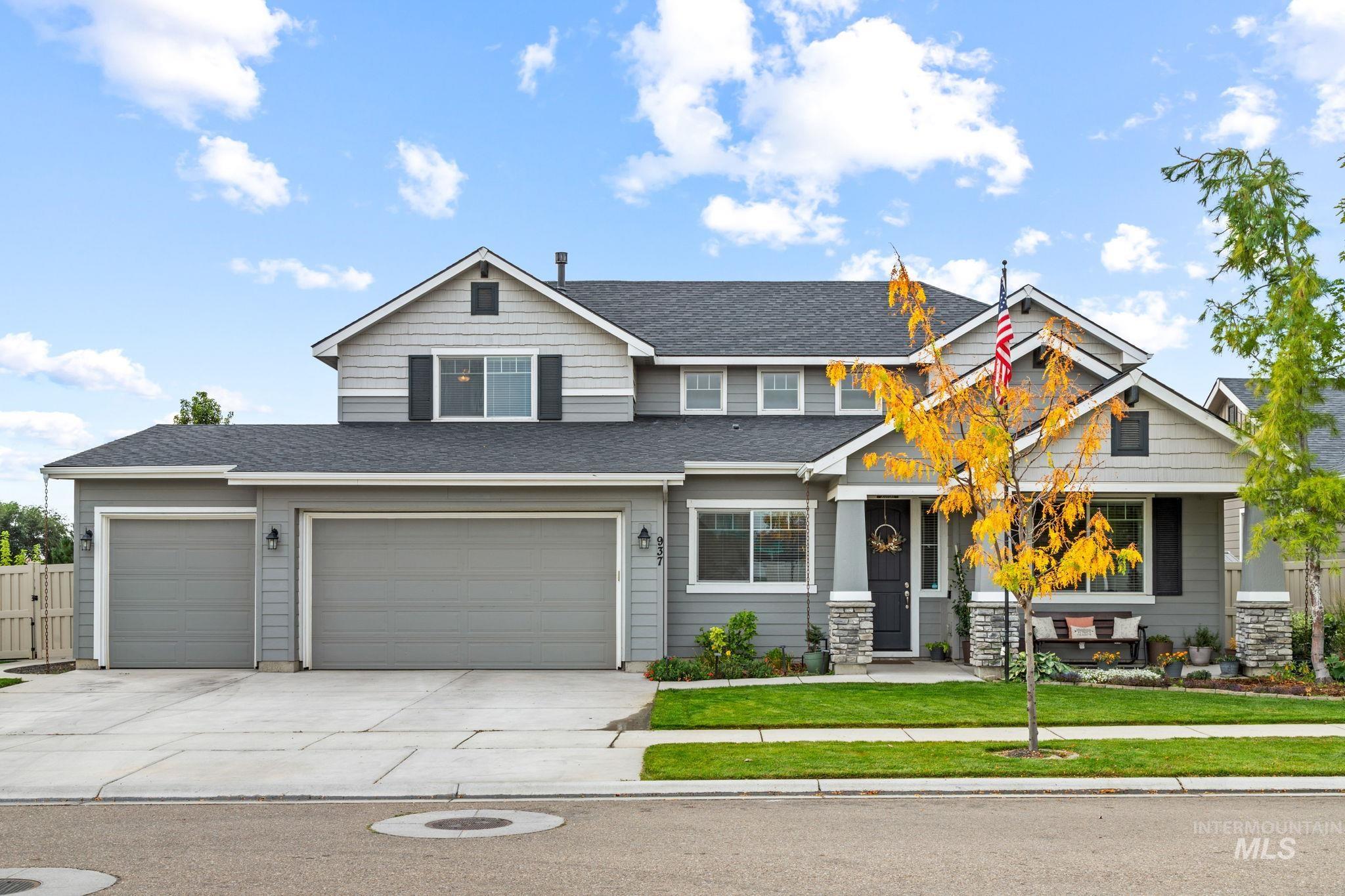 937 Silver Springs St, Middleton, Idaho 83644, 4 Bedrooms, 3.5 Bathrooms, Residential For Sale, Price $630,000,MLS 99002059