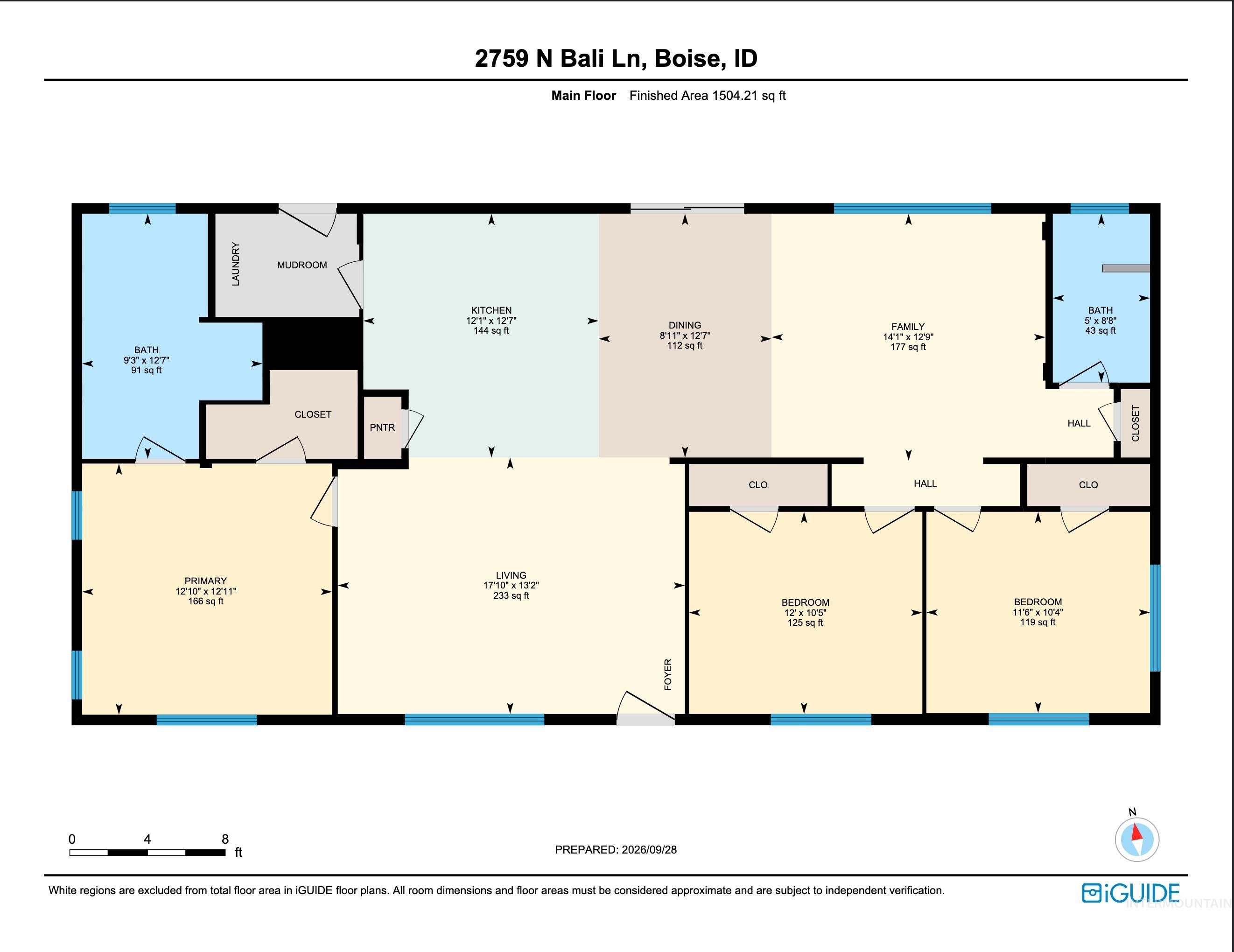 2759 N Bali Ln, #115, Boise, Idaho 83713, 3 Bedrooms, 2 Bathrooms, Residential For Sale, Price $164,900,MLS 99002234