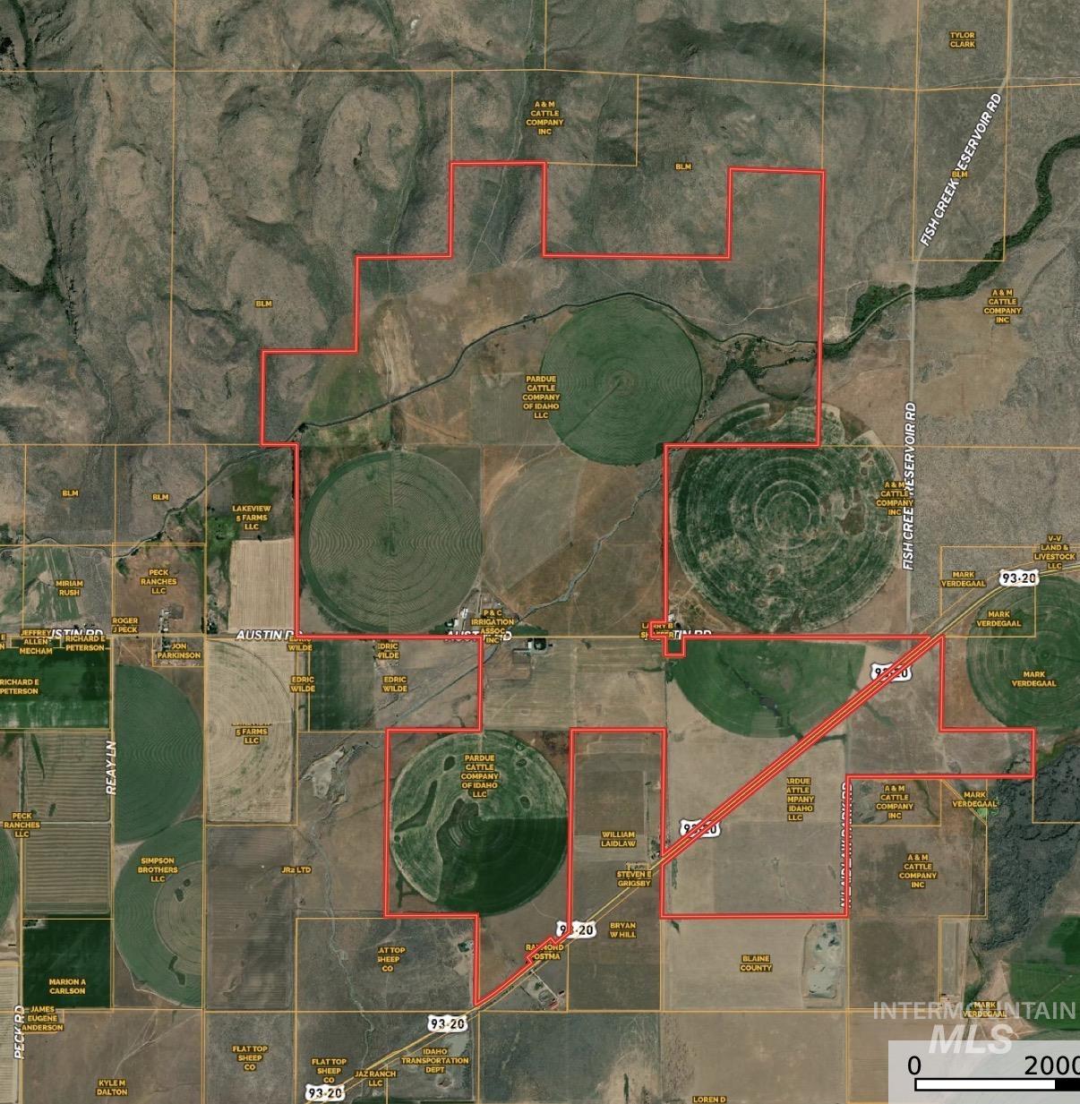 502 Austin Rd., Carey, Idaho 83320, 4 Bedrooms, 2 Bathrooms, Farm & Ranch For Sale, Price $5,000,000,MLS 99002299