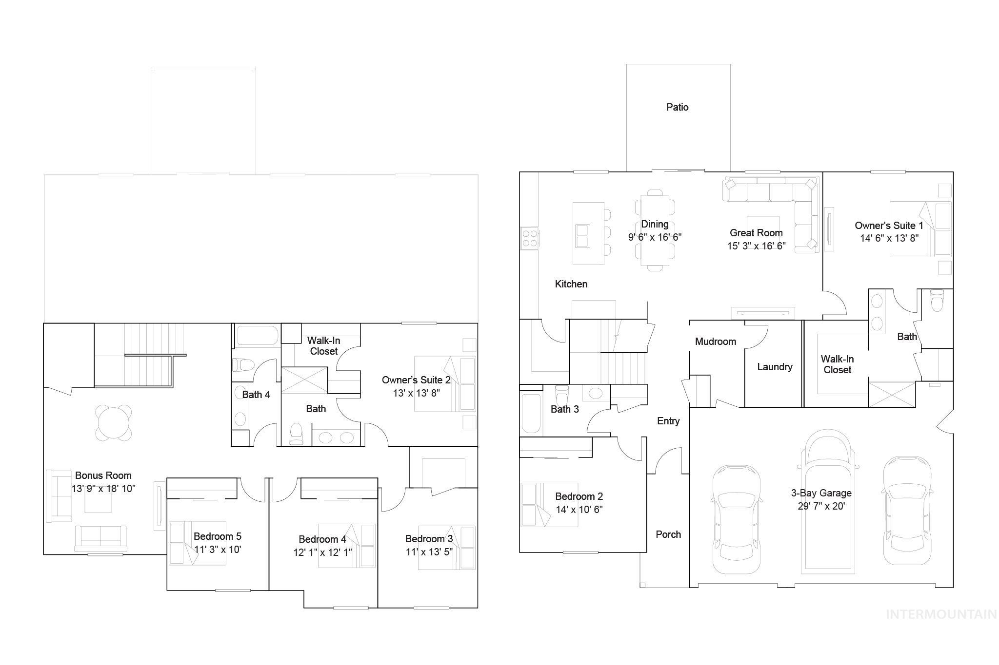 2788 W Secesh Creek St, Kuna, Idaho 83634, 6 Bedrooms, 4 Bathrooms, Residential For Sale, Price $594,900,MLS 99002433