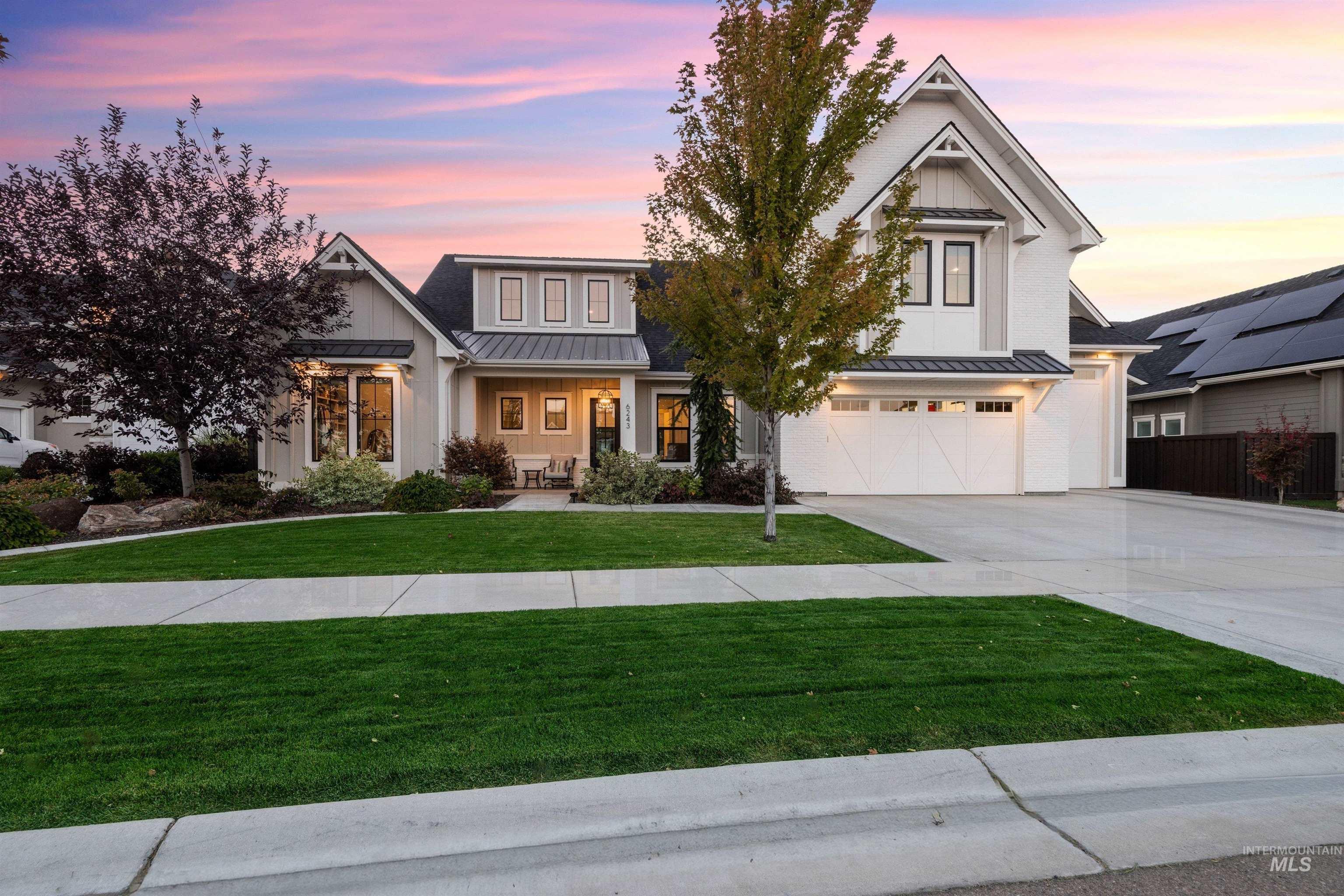 6243 S Bosch Way, Meridian, Idaho 83642, 5 Bedrooms, 4 Bathrooms, Residential For Sale, Price $1,349,900,MLS 99002460
