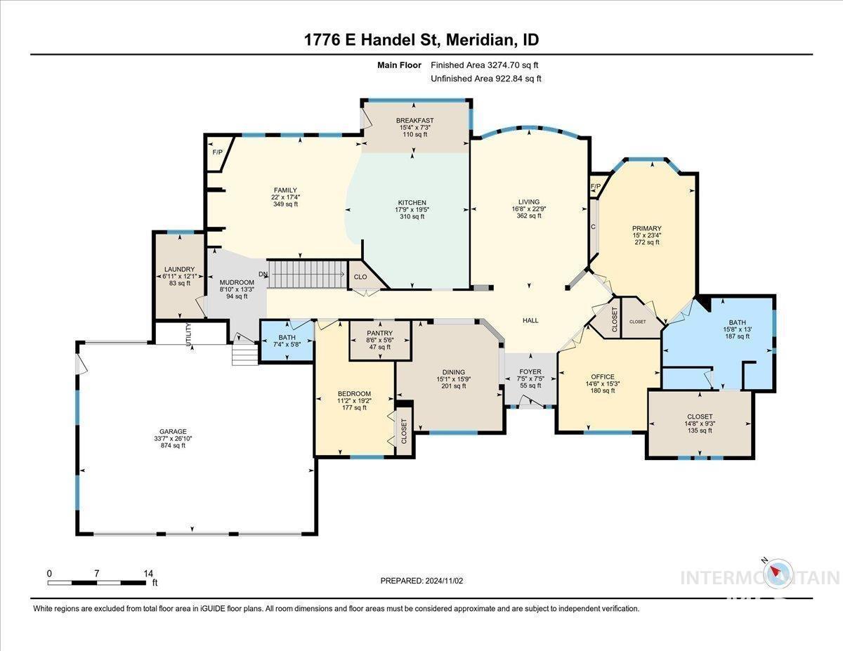 1776 E Handel St, Meridian, Idaho 83646, 5 Bedrooms, 3 Bathrooms, Residential For Sale, Price $1,350,000, 99002507