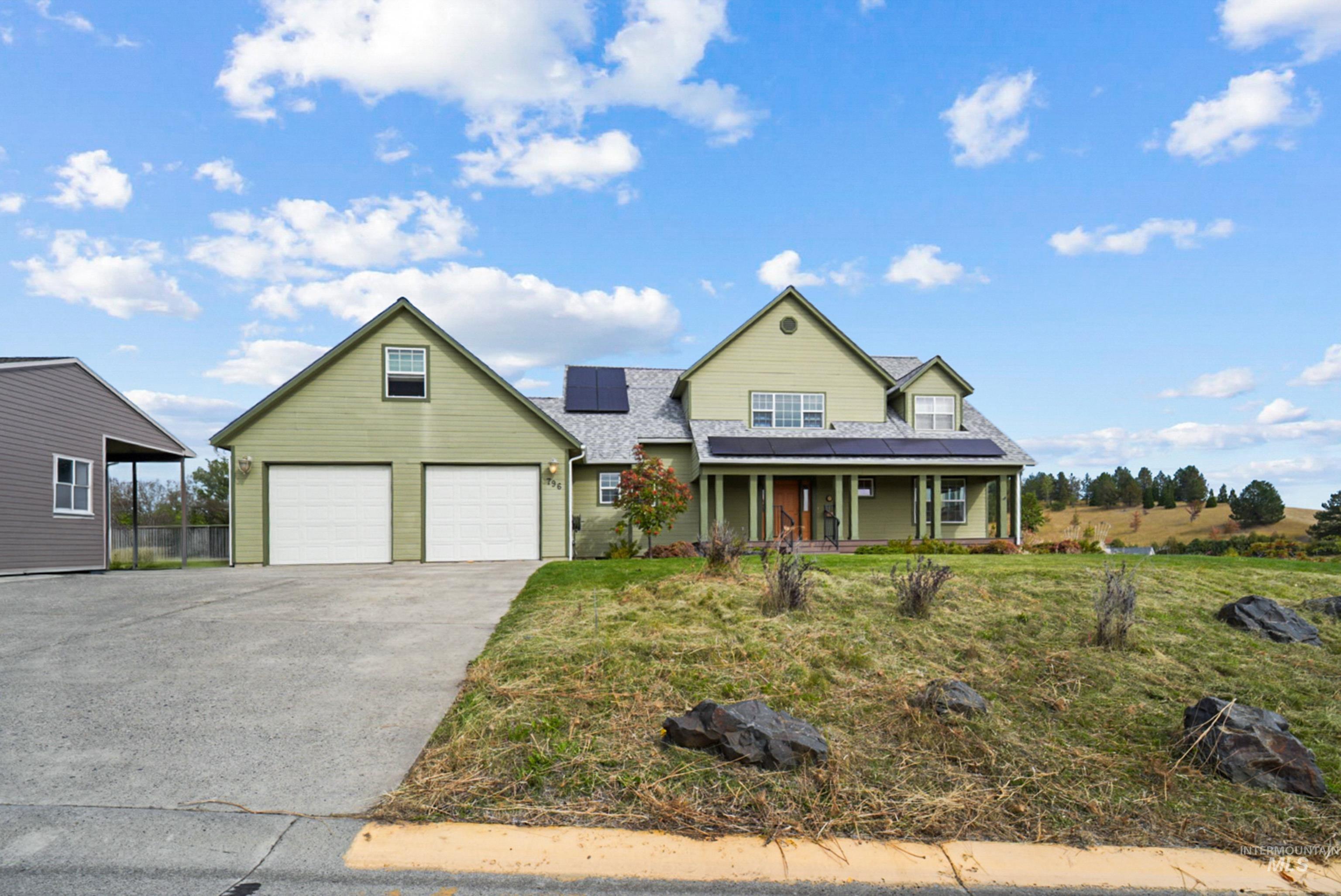 796 Panorama Drive, Moscow, Idaho 83843, 3 Bedrooms, 3 Bathrooms, Residential For Sale, Price $629,000, 99002559