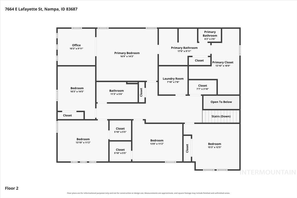 7664 E Lafayette St, Nampa, Idaho 83687, 5 Bedrooms, 3 Bathrooms, Residential For Sale, Price $639,900,MLS 99002626