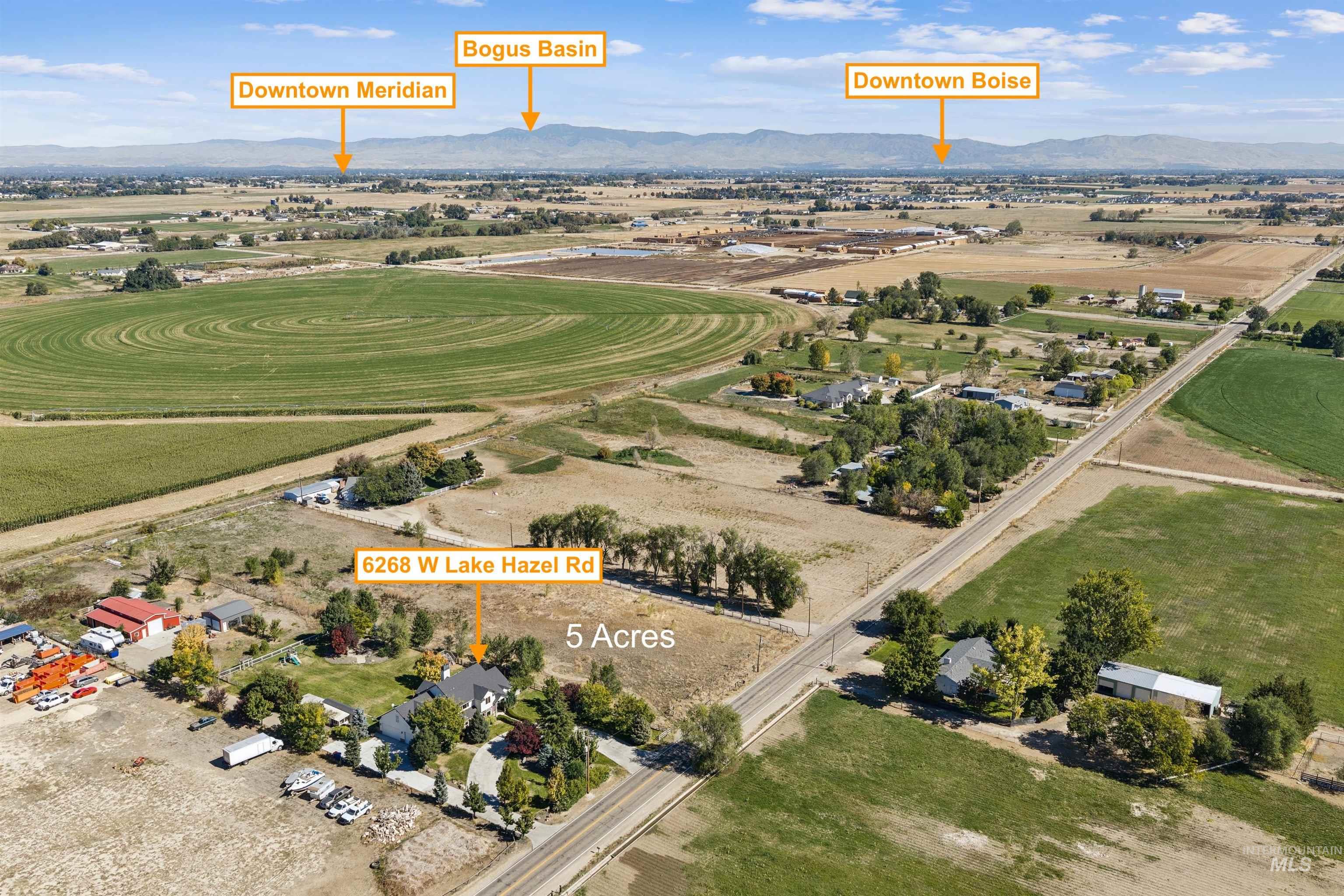 6268 W Lake Hazel Rd, Nampa, Idaho 83687, 5 Bedrooms, 2.5 Bathrooms, Residential For Sale, Price $1,650,000,MLS 99002690