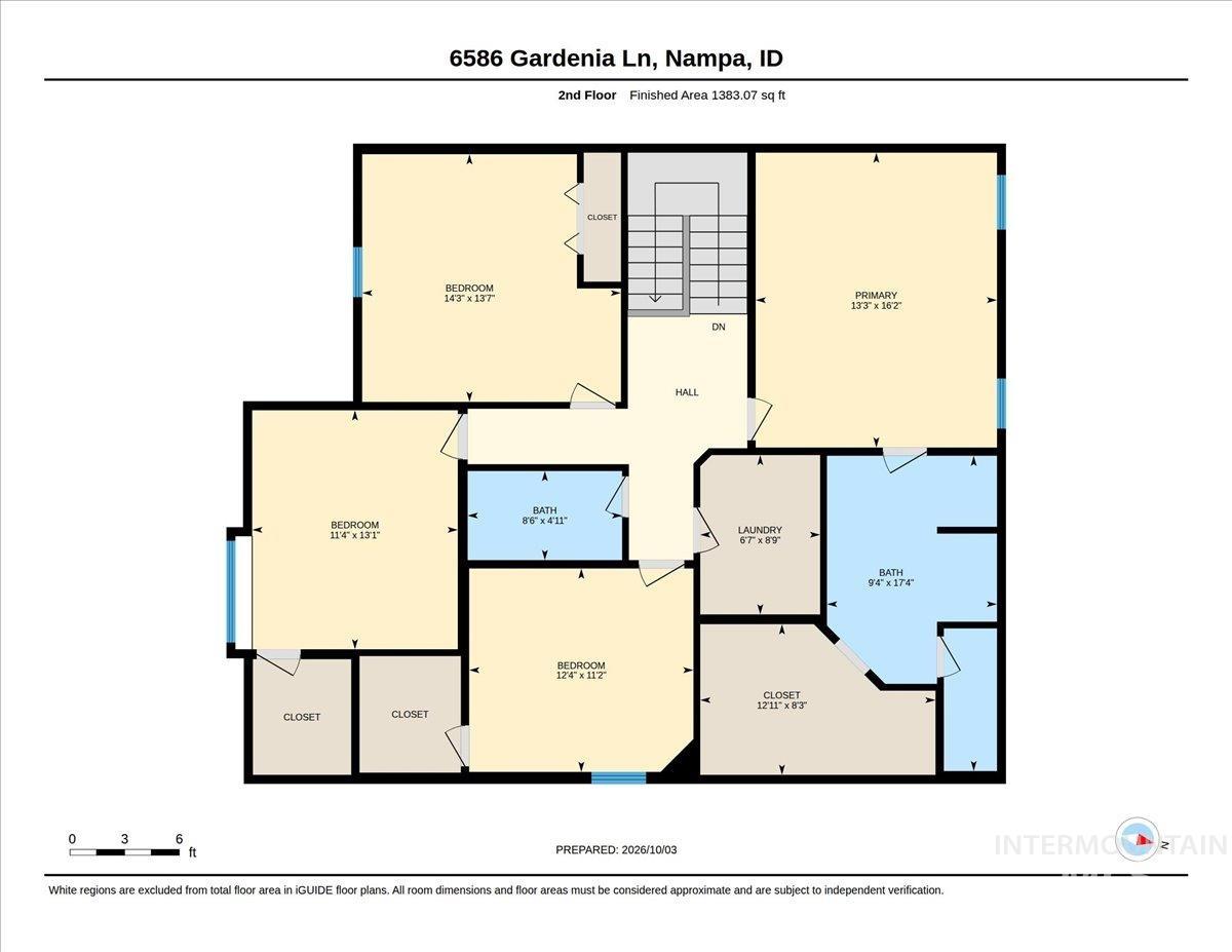 6586 E Gardenia Ln., Nampa, Idaho 83687, 4 Bedrooms, 2.5 Bathrooms, Residential For Sale, Price $478,000,MLS 99002901