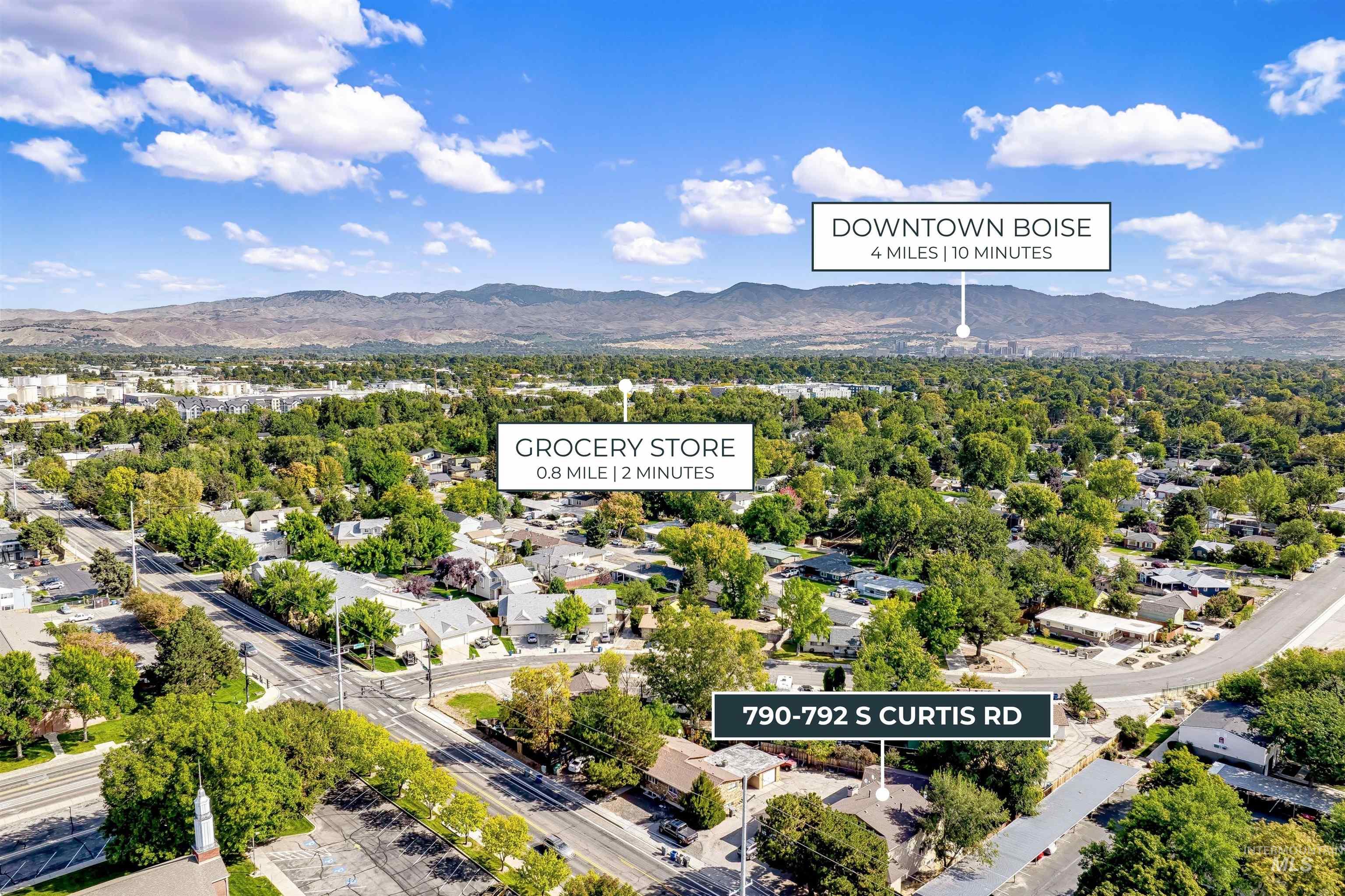 790-792 S Curtis Rd, Boise, Idaho 83705, 3 Bedrooms, 2 Bathrooms, Residential Income For Sale, Price $685,000,MLS 99002904