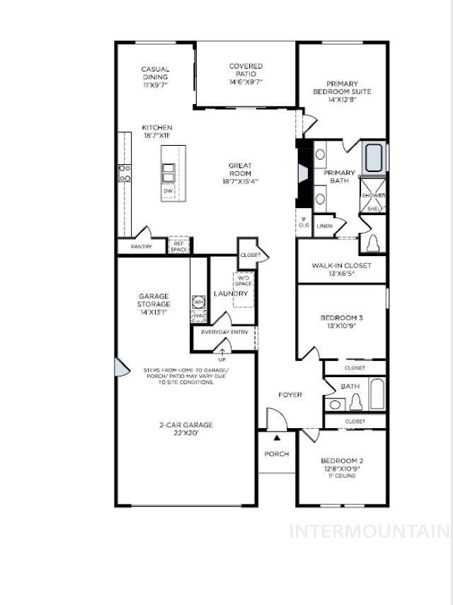 10411 W Wellness St, Kuna, Idaho 83634, 3 Bedrooms, 2 Bathrooms, Residential For Sale, Price $549,000,MLS 99002985