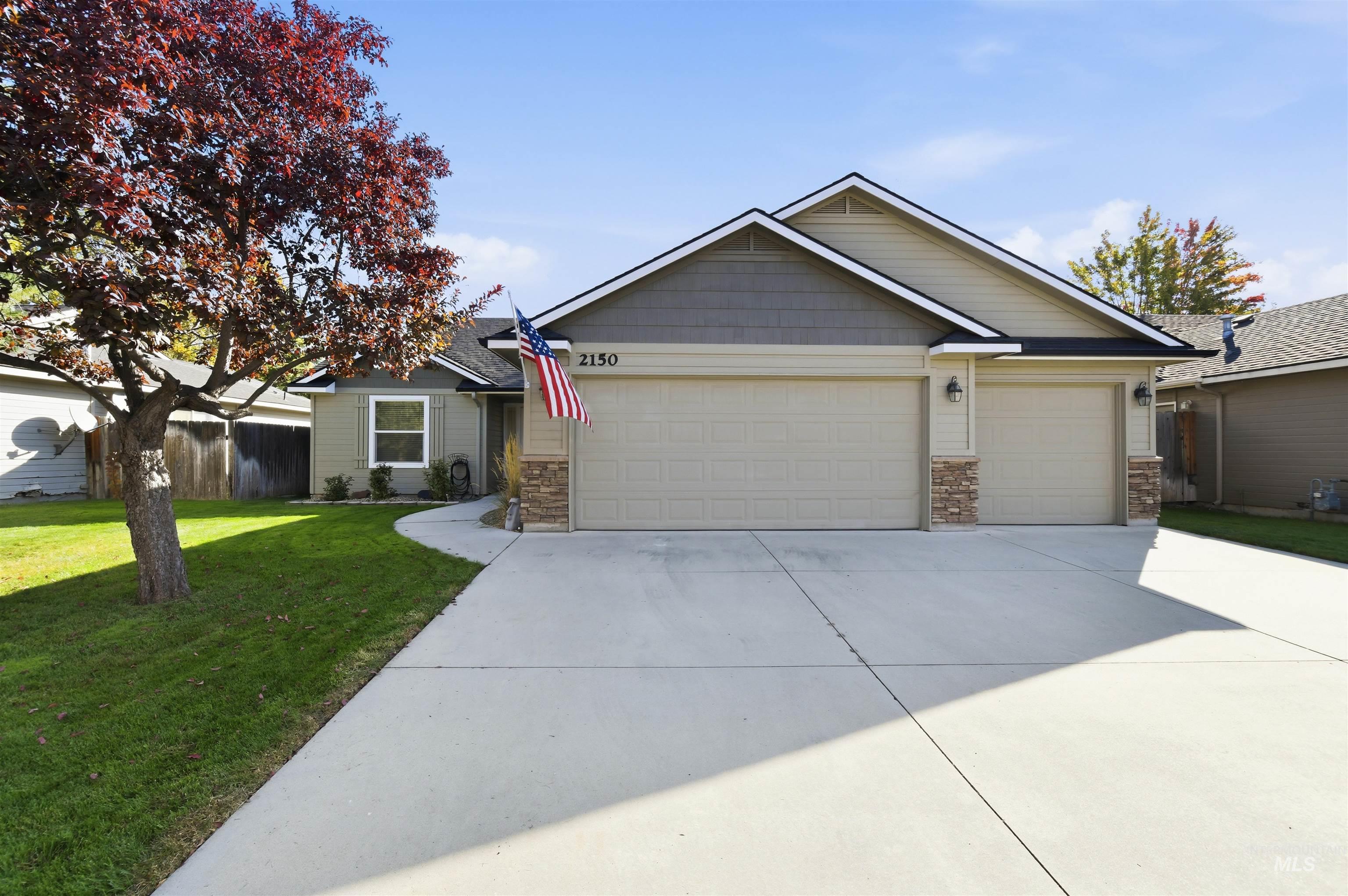 2150 N Eureka Ave, Meridian, Idaho 83646, 3 Bedrooms, 2 Bathrooms, Residential For Sale, Price $459,900,MLS 99002997