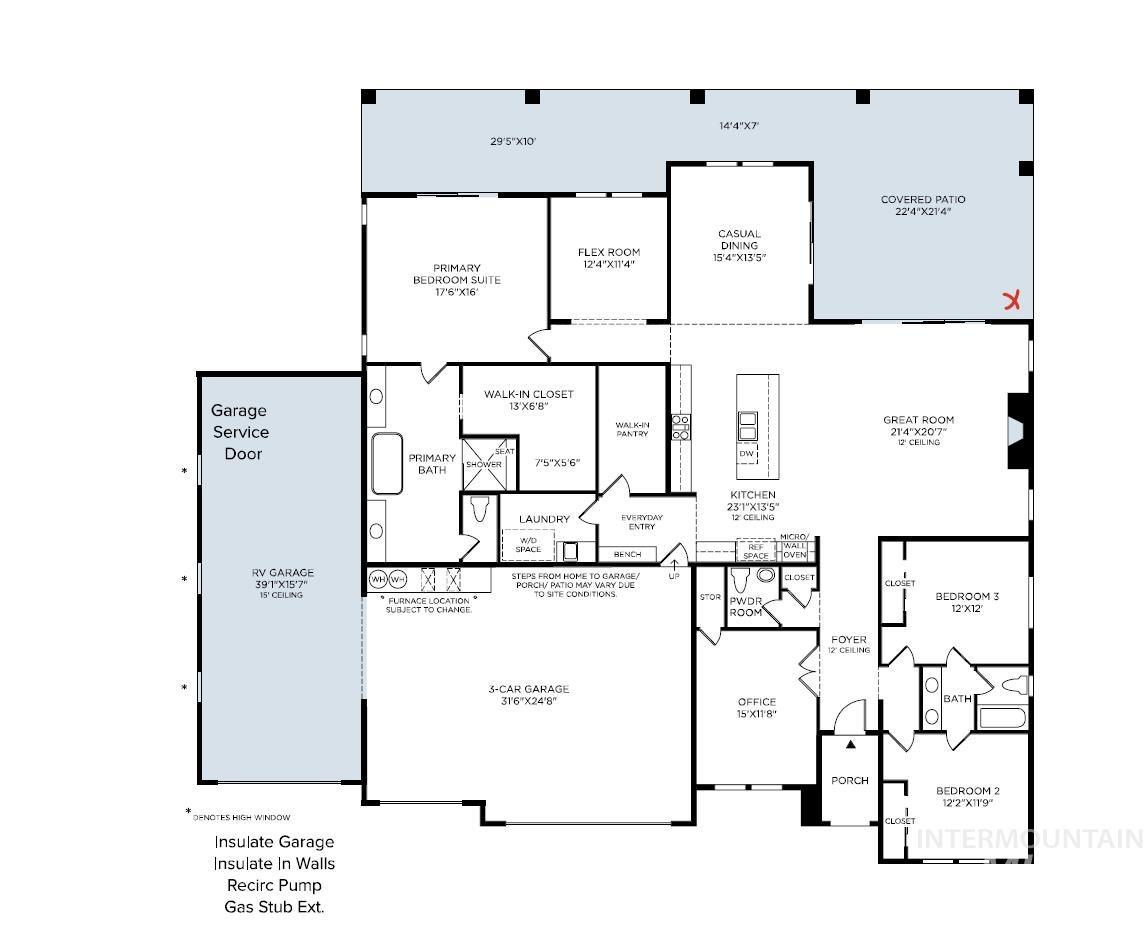 724 W Crestone Ct., Eagle, Idaho 83616, 3 Bedrooms, 2.5 Bathrooms, Residential For Sale, Price $1,254,000,MLS 99003006