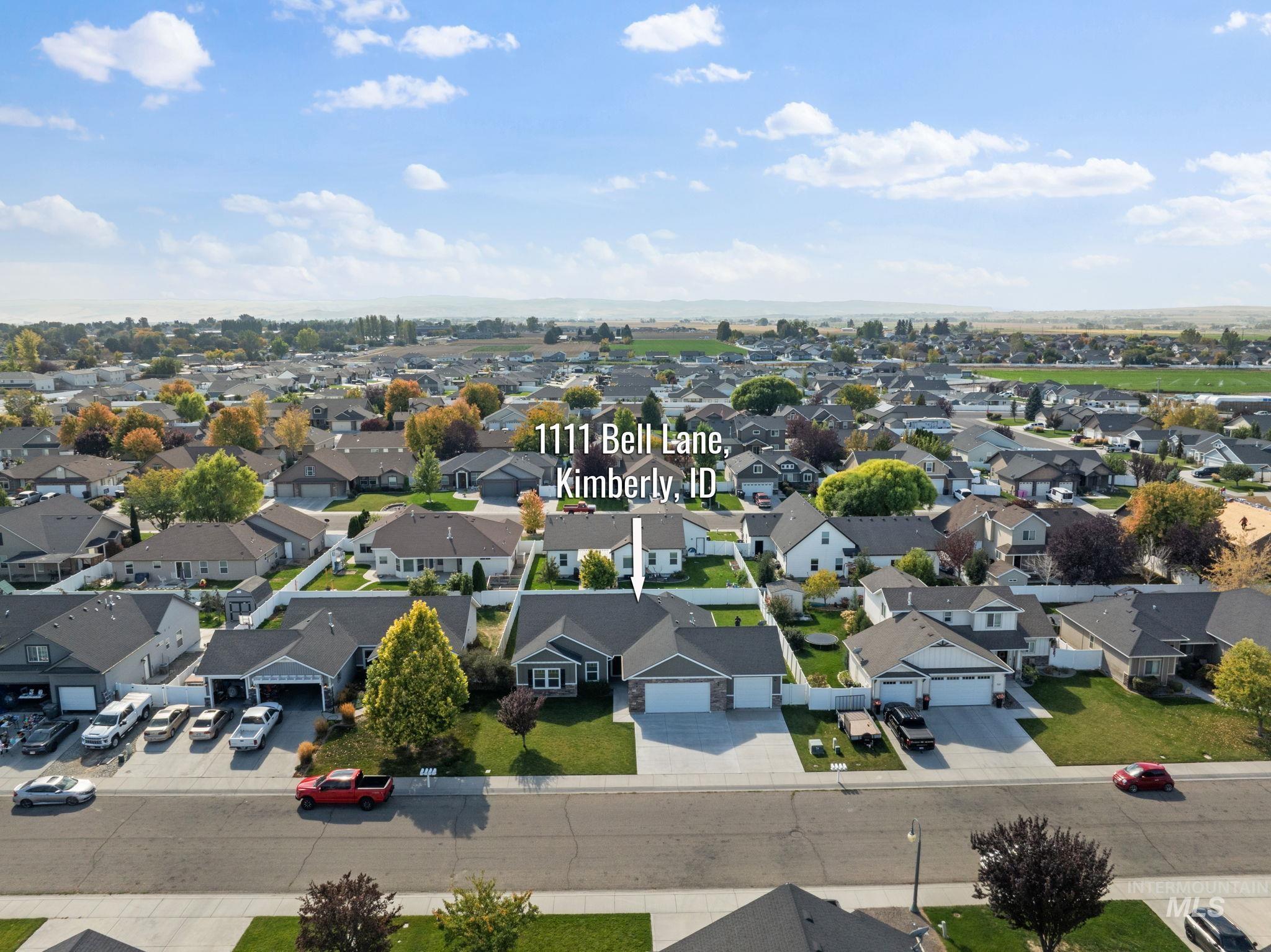 1111 Bell Lane, Kimberly, Idaho 83341, 3 Bedrooms, 2 Bathrooms, Residential For Sale, Price $409,500,MLS 99003027