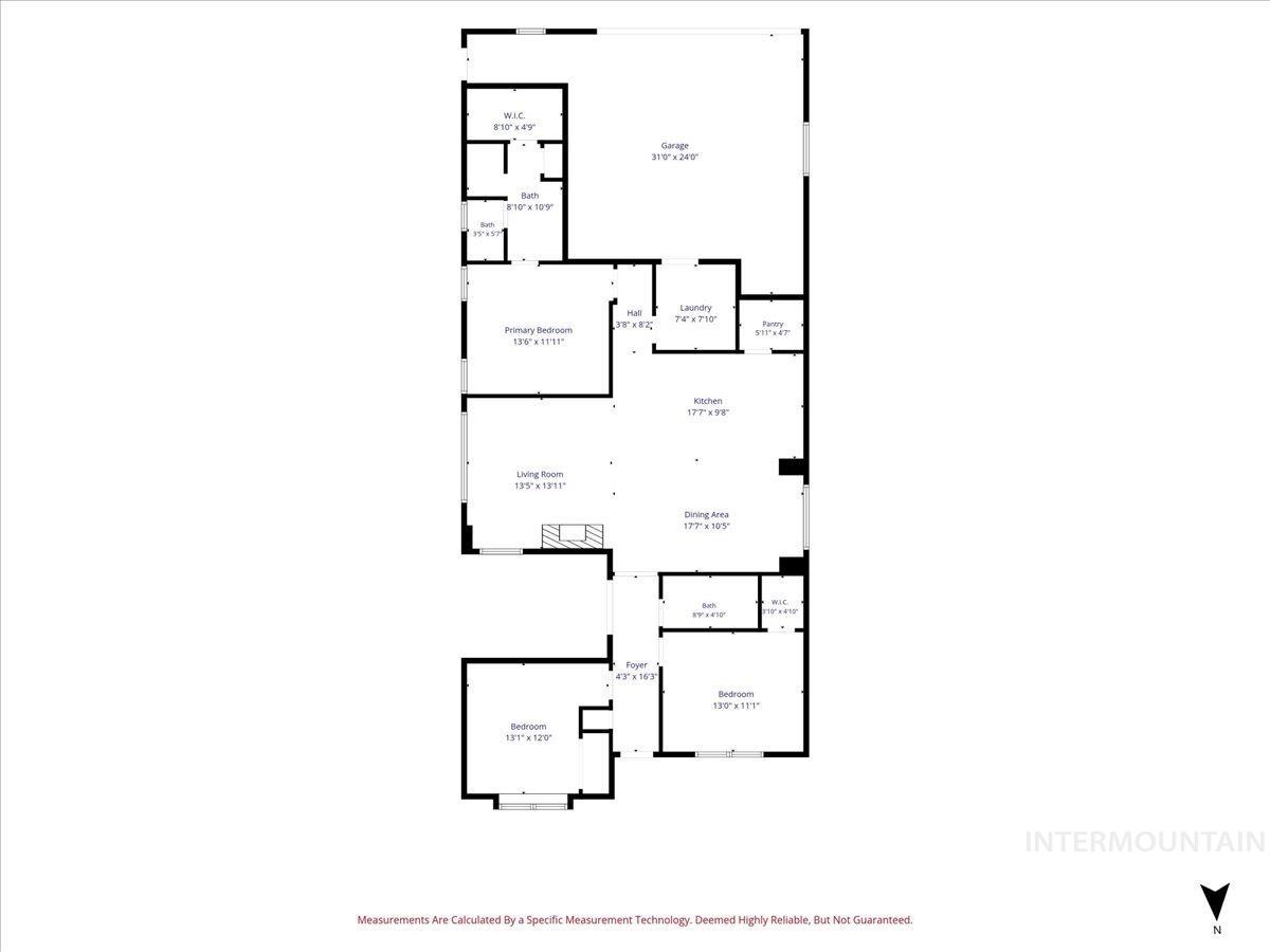 6161 N Vicenza Ln, Meridian, Idaho 83646, 3 Bedrooms, 2 Bathrooms, Residential For Sale, Price $539,900,MLS 99003061