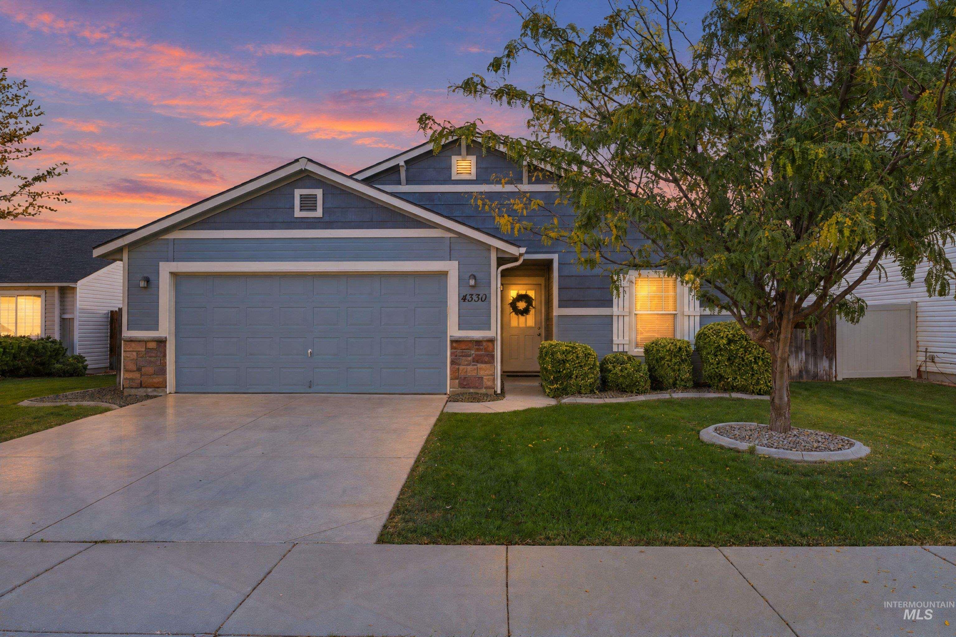 4330 S Glenmere Way, Meridian, Idaho 83642, 3 Bedrooms, 2 Bathrooms, Residential For Sale, Price $389,900,MLS 99003145