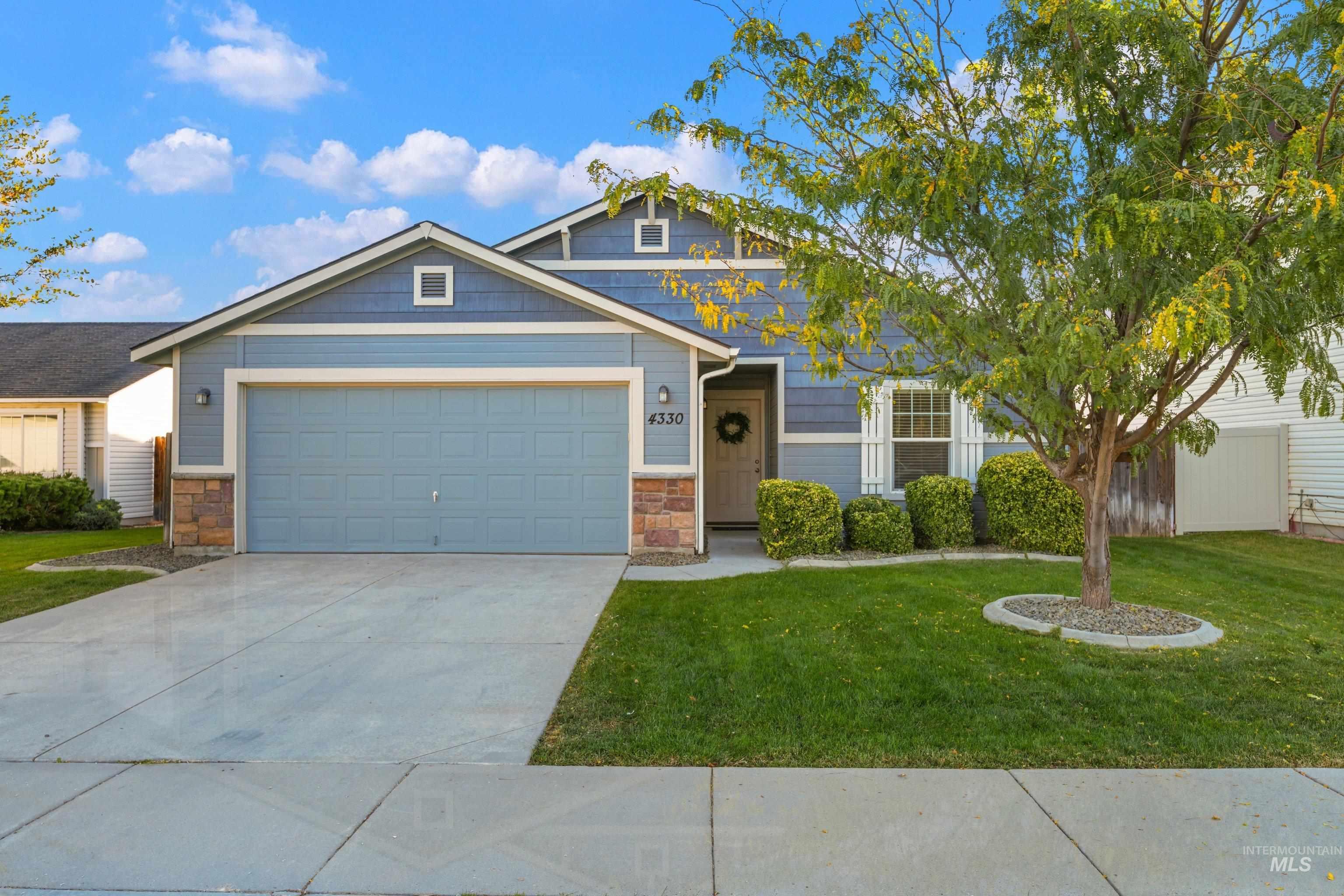 4330 S Glenmere Way, Meridian, Idaho 83642, 3 Bedrooms, 2 Bathrooms, Residential For Sale, Price $389,900,MLS 99003145