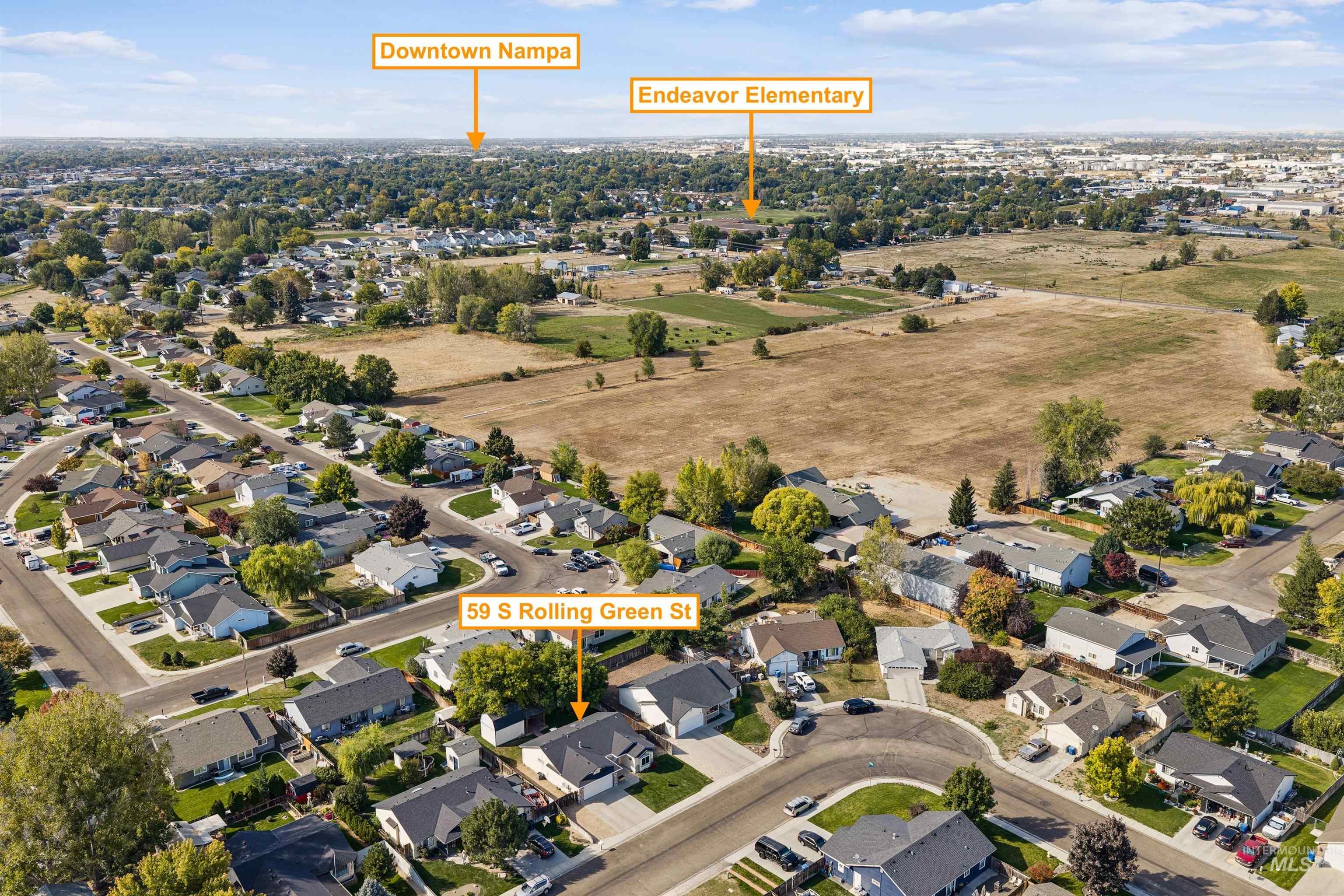 59 S Rolling Green St., Nampa, Idaho 83687, 3 Bedrooms, 2 Bathrooms, Residential For Sale, Price $380,000,MLS 99003702