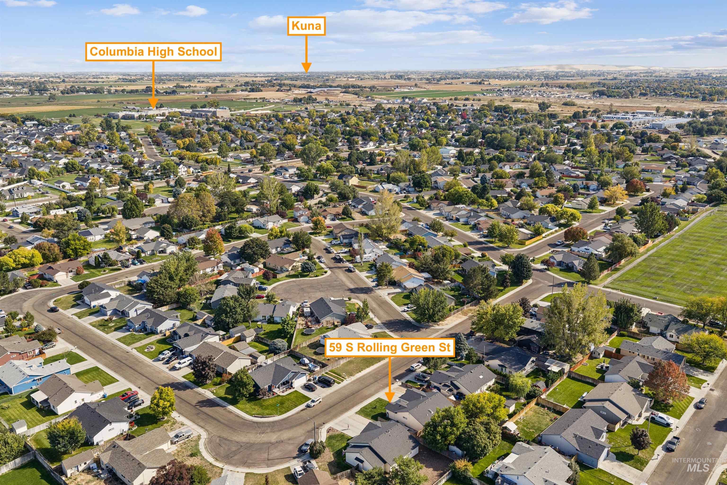 59 S Rolling Green St., Nampa, Idaho 83687, 3 Bedrooms, 2 Bathrooms, Residential For Sale, Price $380,000,MLS 99003702