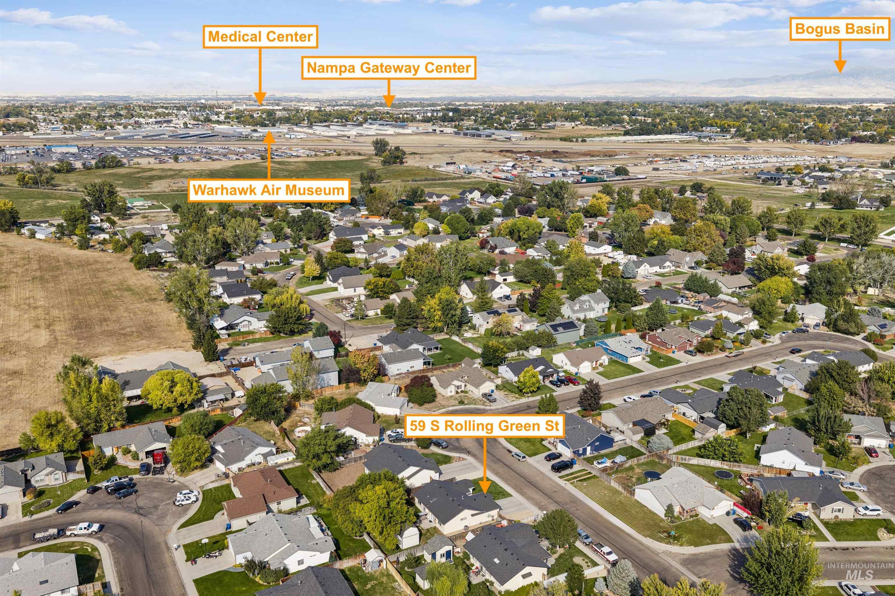 59 S Rolling Green St., Nampa, Idaho 83687, 3 Bedrooms, 2 Bathrooms, Residential For Sale, Price $380,000,MLS 99003702