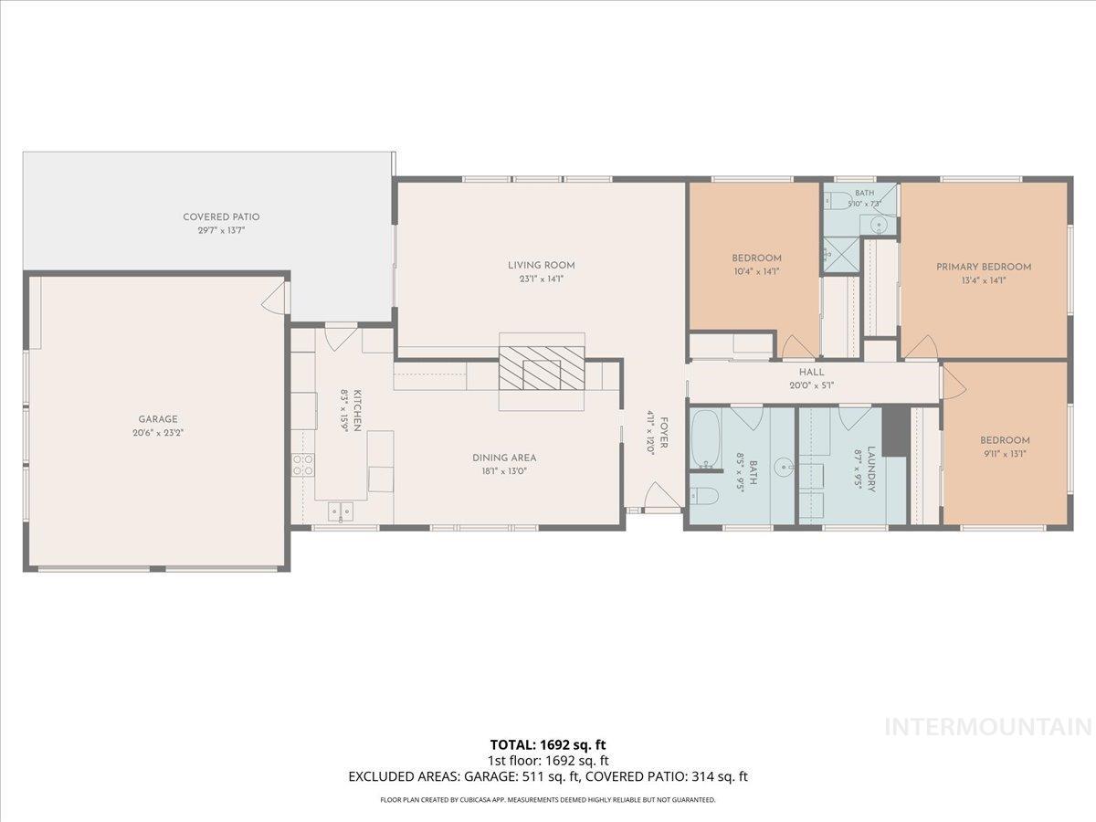 6123 W Northview St, Boise, Idaho 83704, 3 Bedrooms, 2 Bathrooms, Residential For Sale, Price $500,000, 99003719