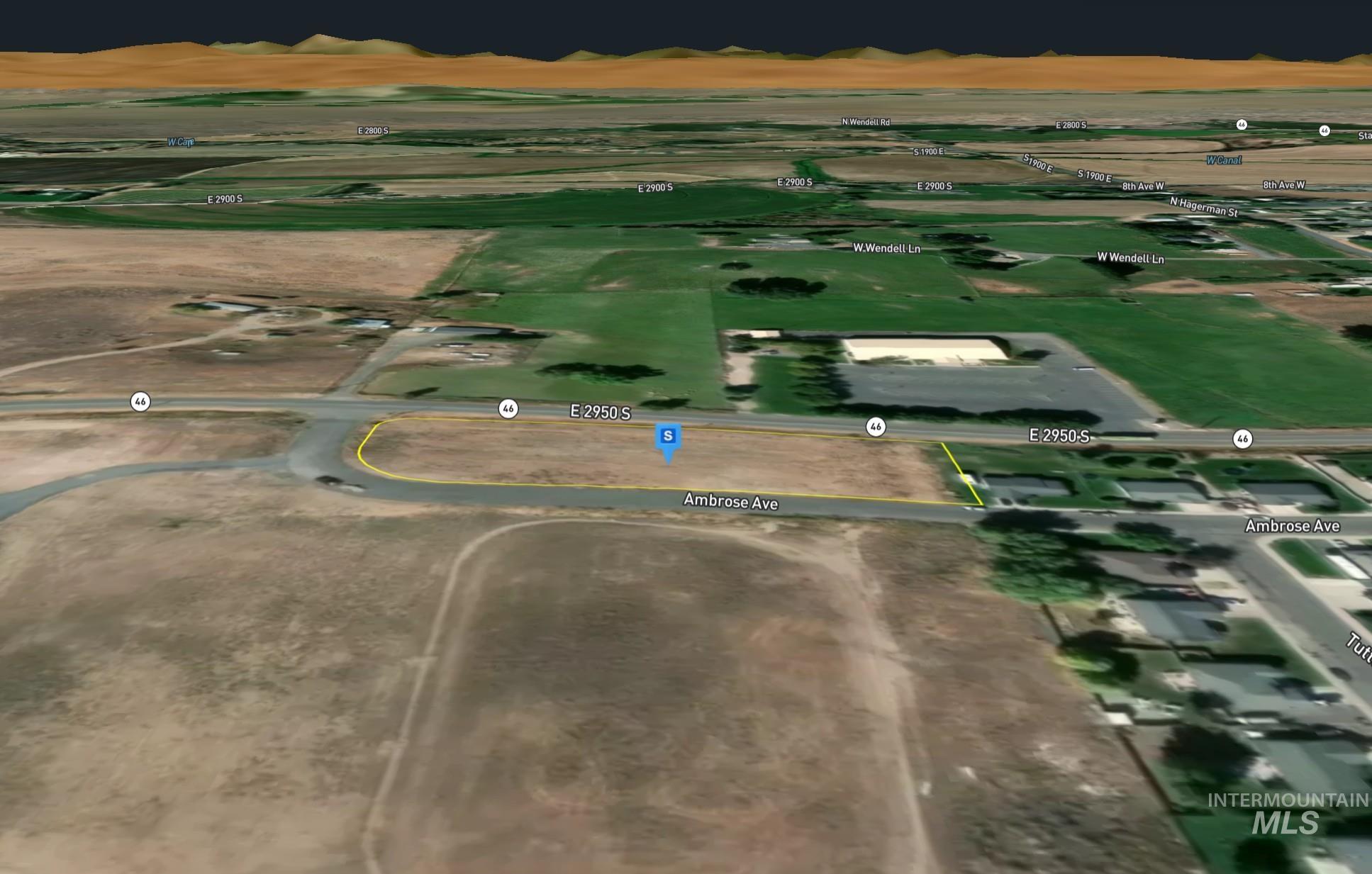 910 Ambrose Ave, Wendell, Idaho 83355, Land For Sale, Price $189,999,MLS 99003726