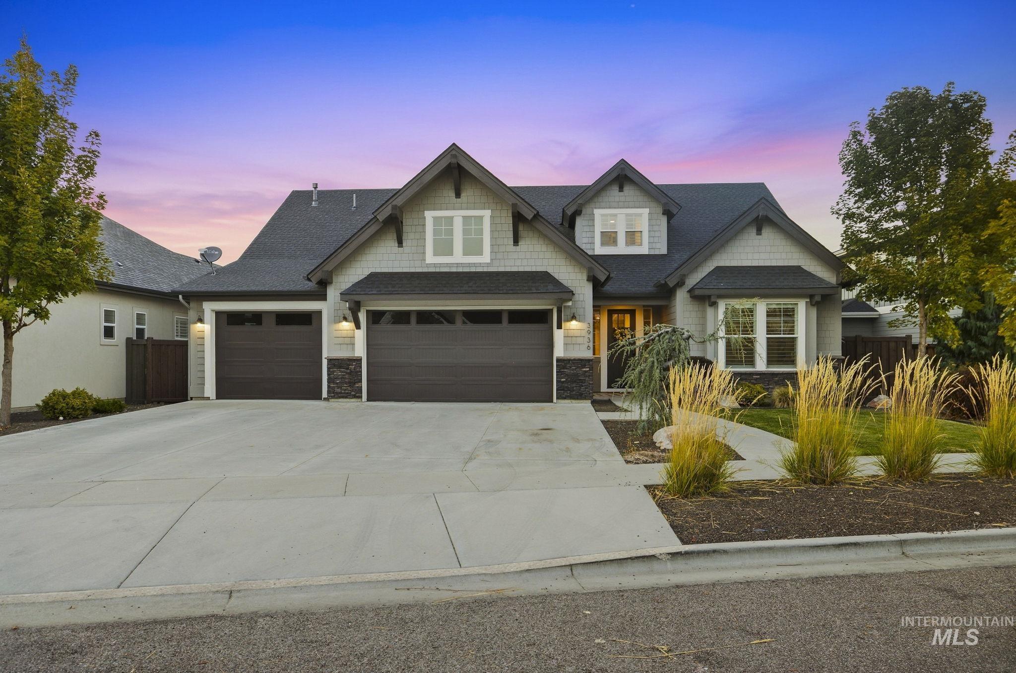 3936 W Farm View Drive, Boise, Idaho 83714, 3 Bedrooms, 3 Bathrooms, Residential For Sale, Price $999,000, 99003743